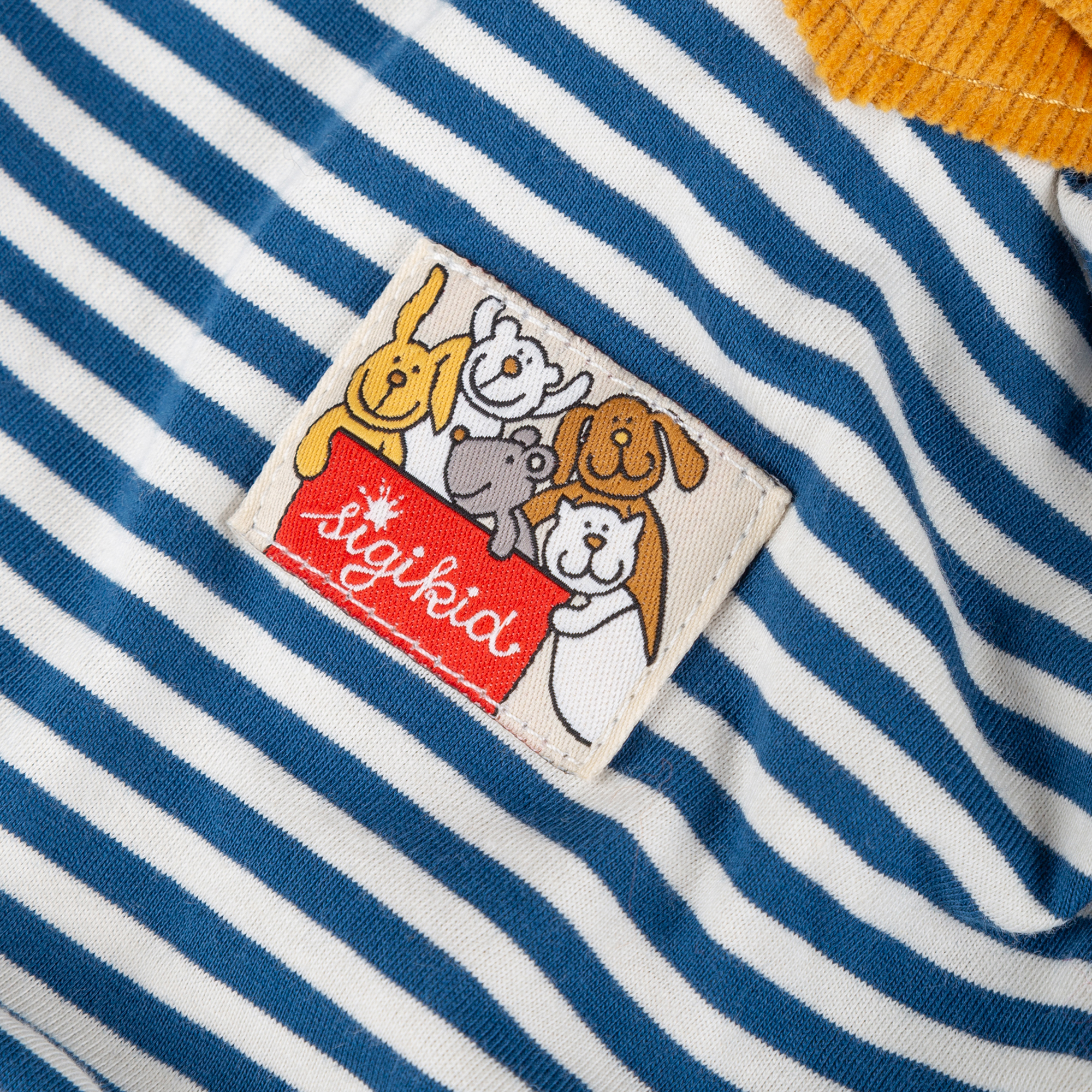 Baby blankie racoon, blue