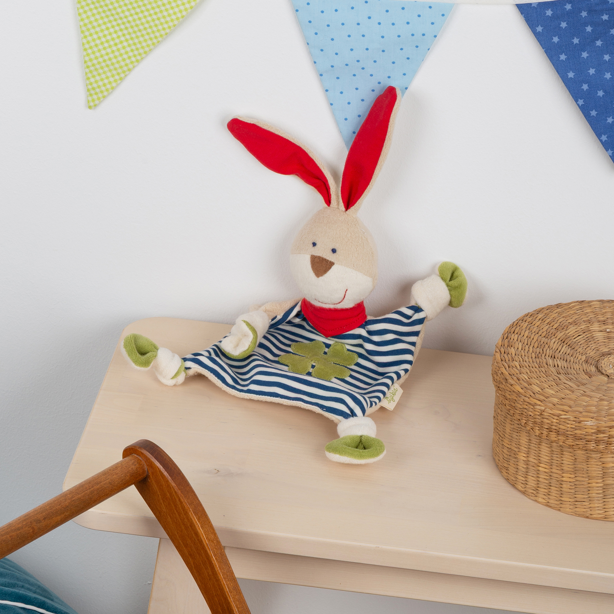 Comforter blankie bunny, organic