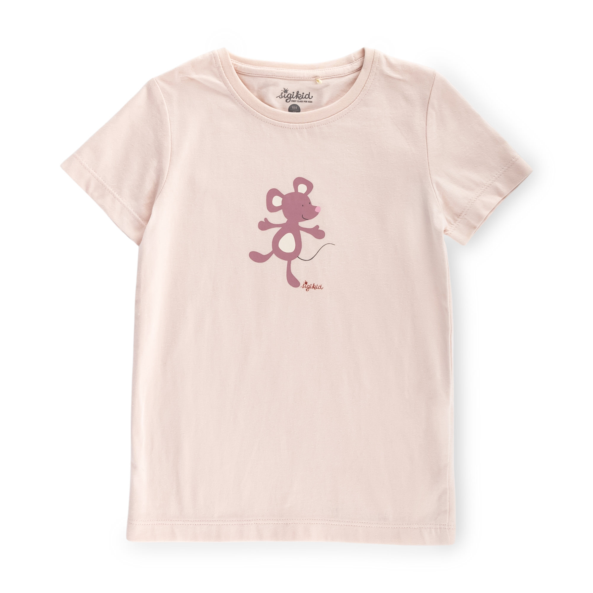 Children's shorty pyjamas mouse, pink