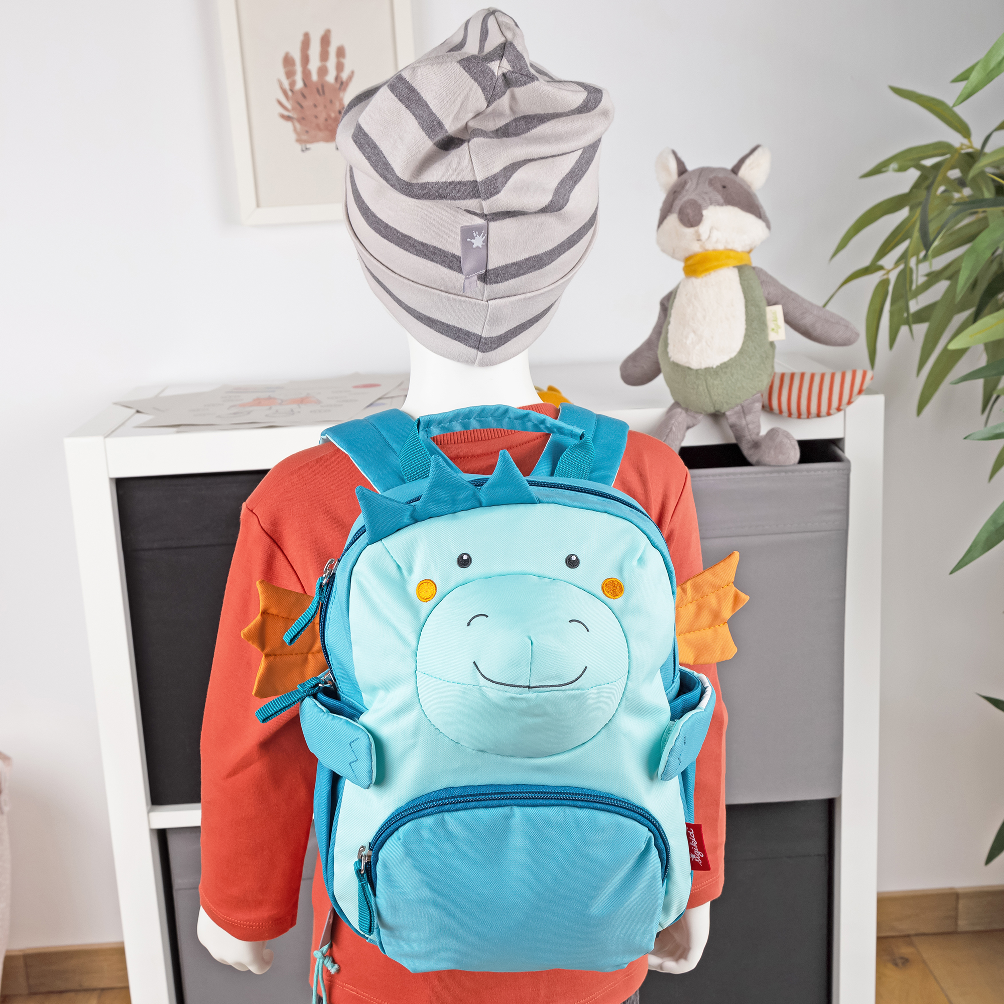 Children's backpack little dragon