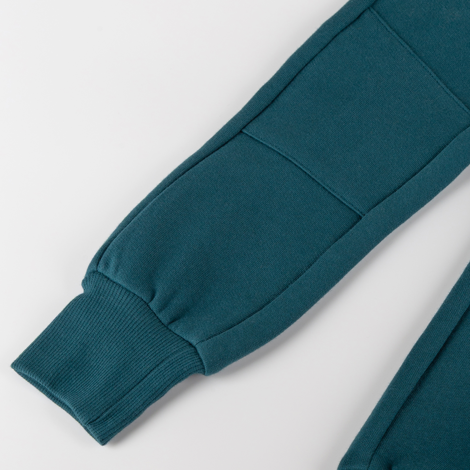 Children's sweat pants teal blue, Dino Fun