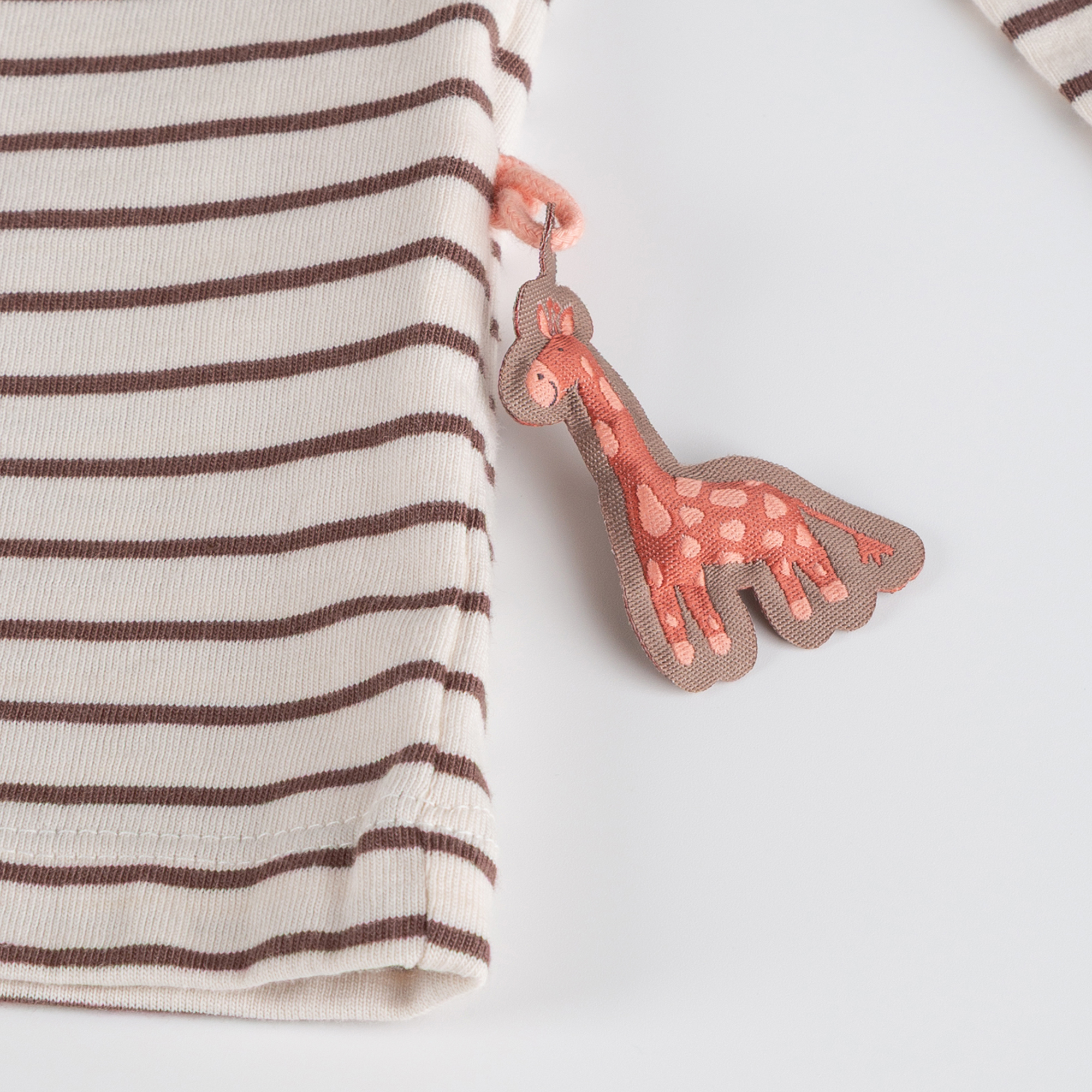 Striped children's long sleeve Tee, Savanne