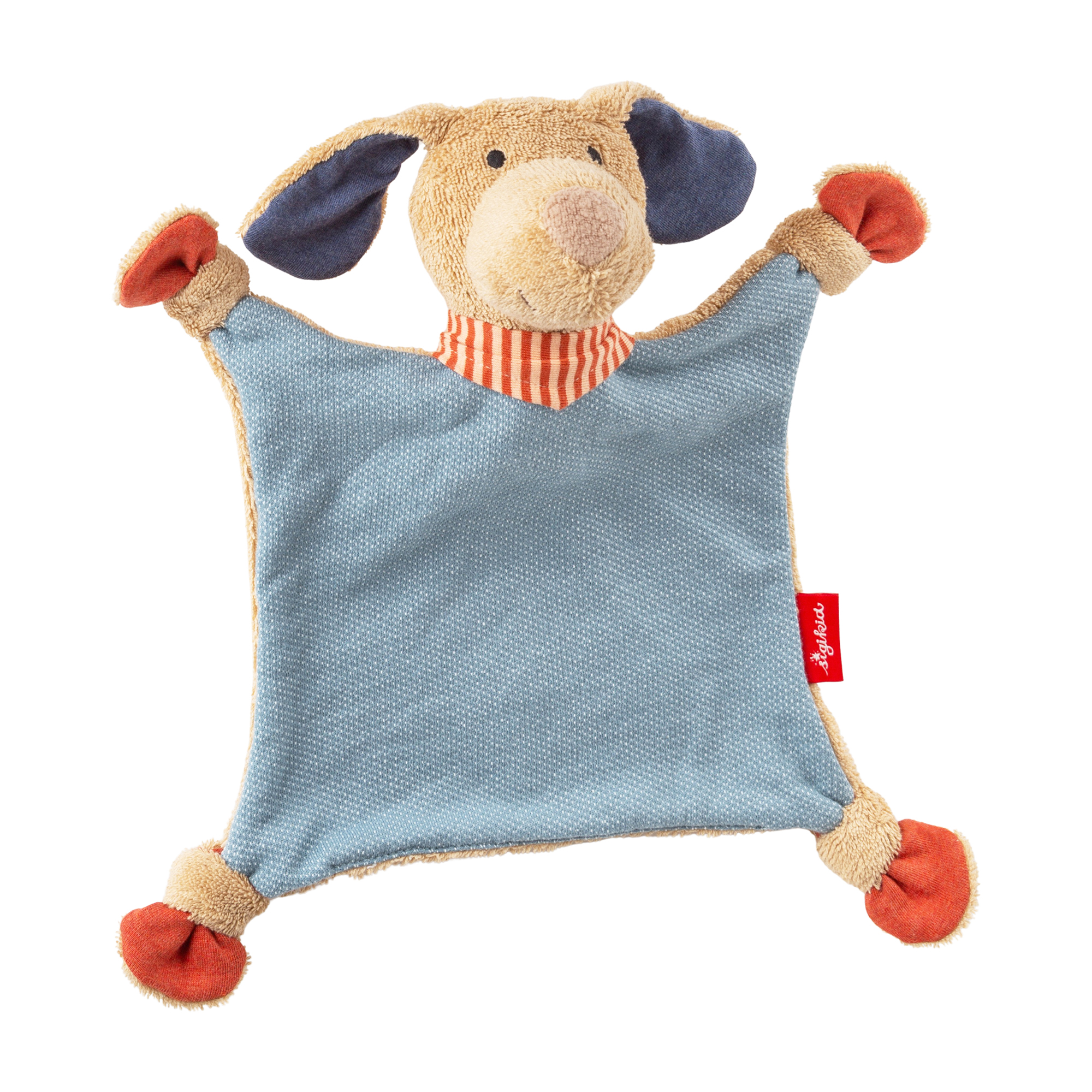 Baby comforter blankie dog Fips, terry cotton