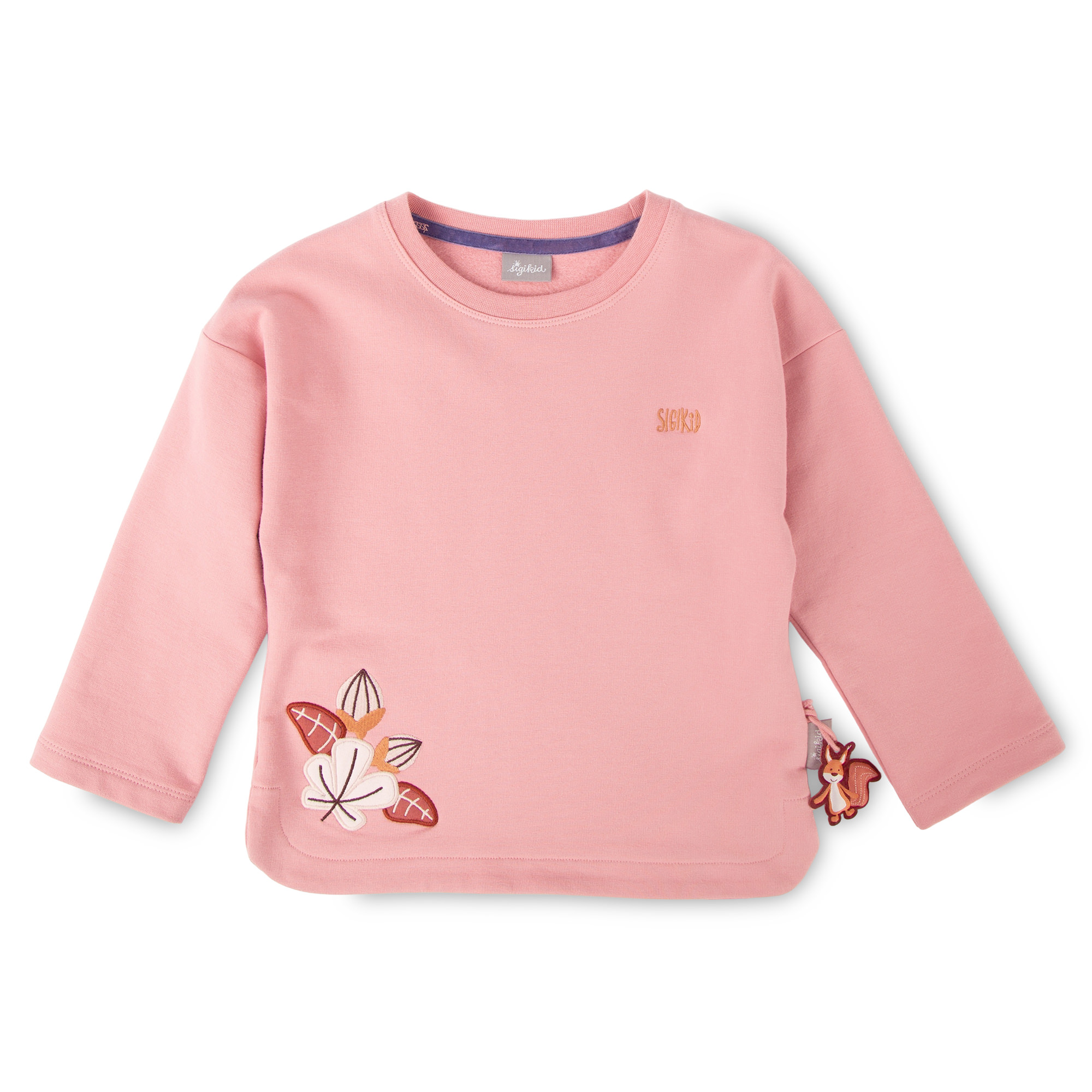 Kinder Sweatshirt Autumn Forest in Rosa