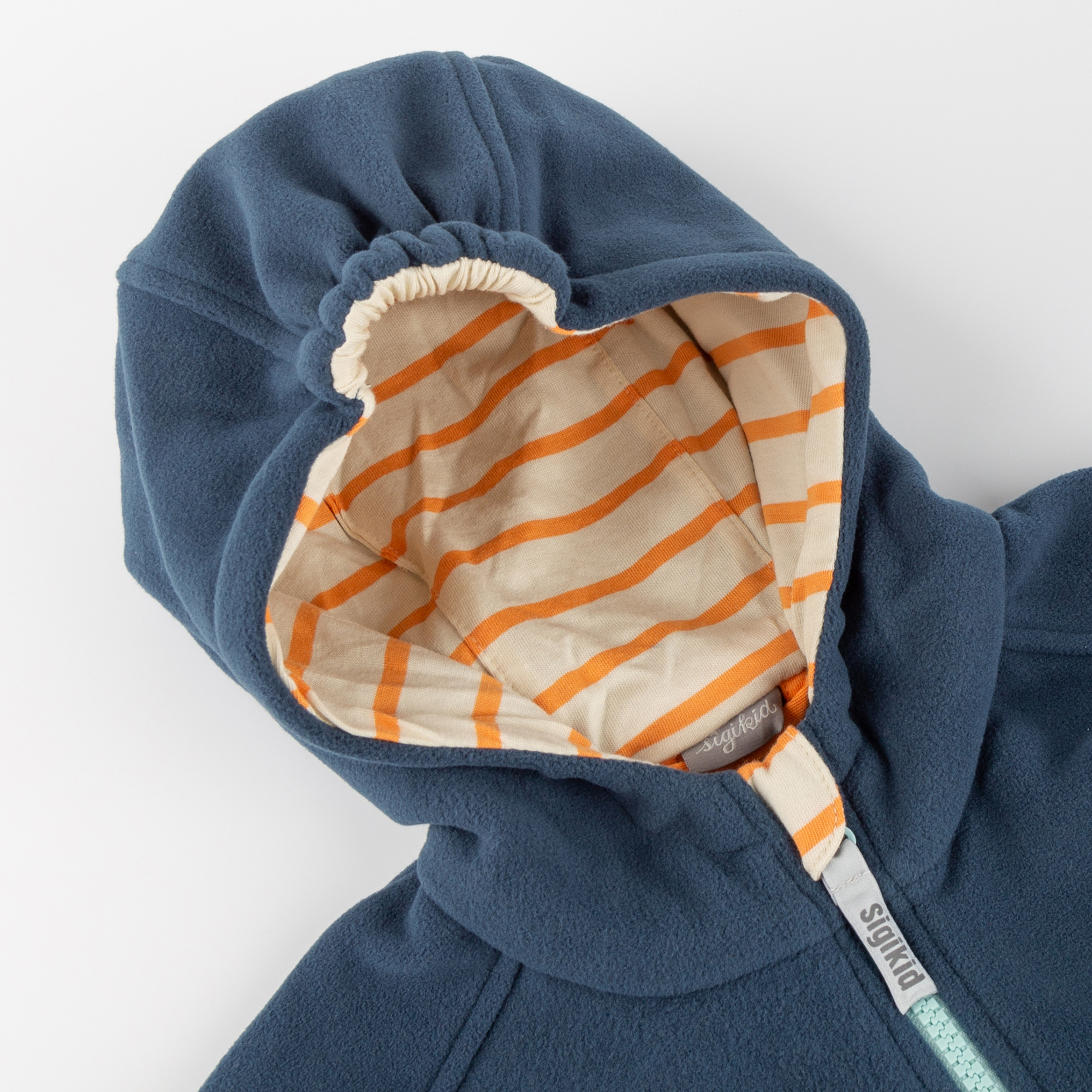 Dunkelblaue Kinder Fleecejacke Wild Flamingo Dunkelblaue Kinder Fleecejacke Wild Flamingo