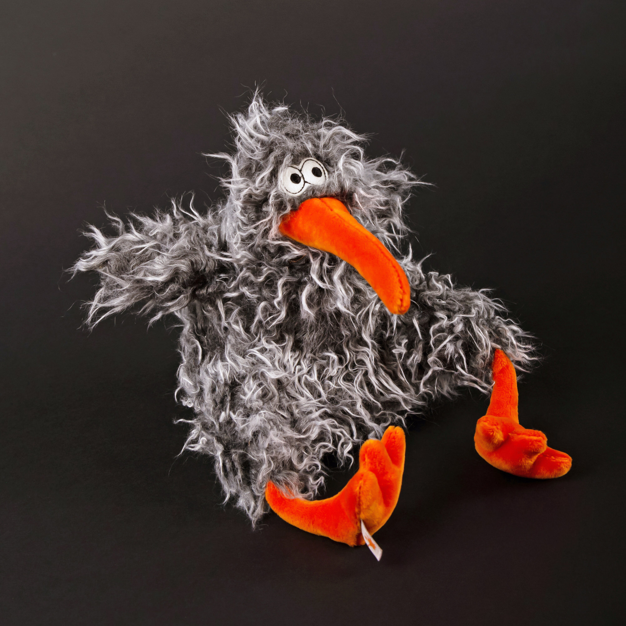 Plush kiwi bird Bottom Bouncer, KiKeRiKi Plush kiwi bird Bottom Bouncer, KiKeRiKi