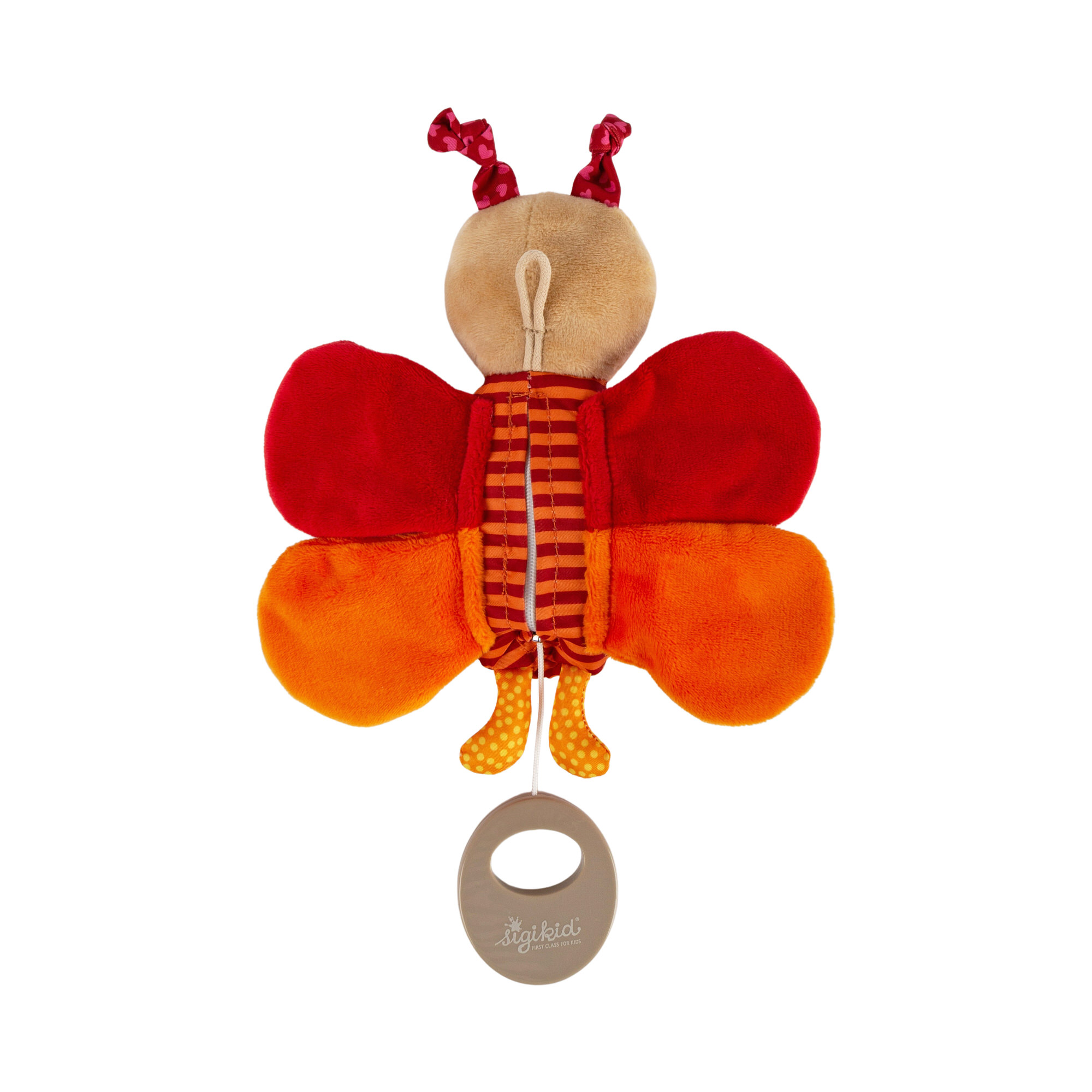Musical plush butterfly