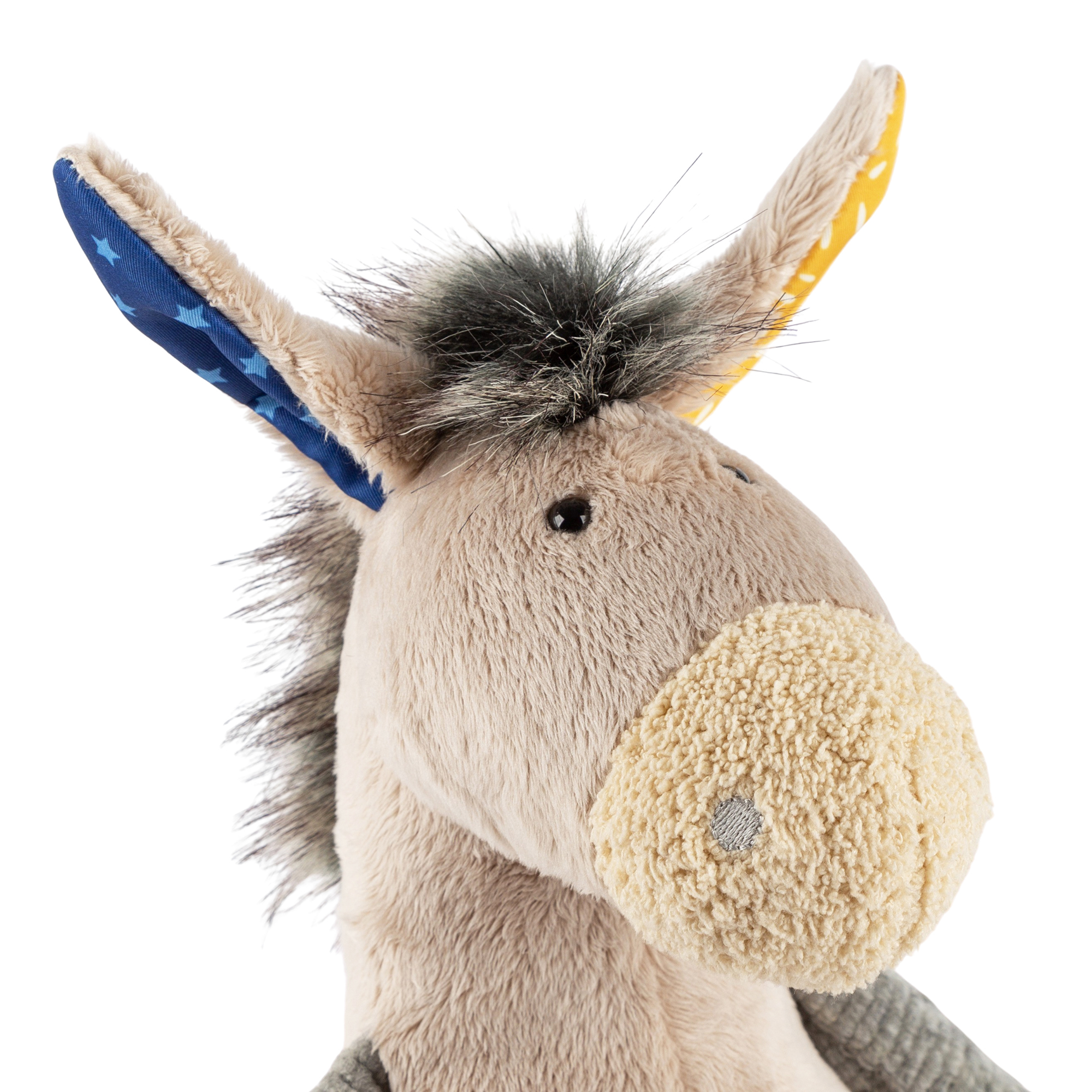 Plush toy donkey, Patchwork Sweety Plush toy donkey, Patchwork Sweety