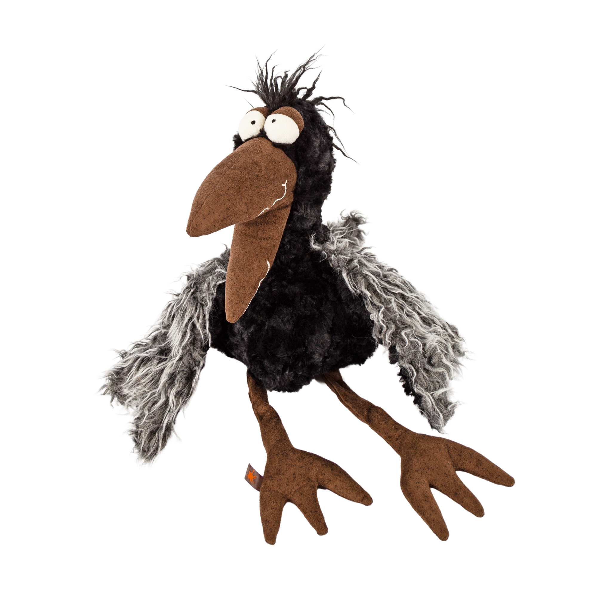 Plush raven July Jewels, KiKeRiKi Plush raven July Jewels, KiKeRiKi