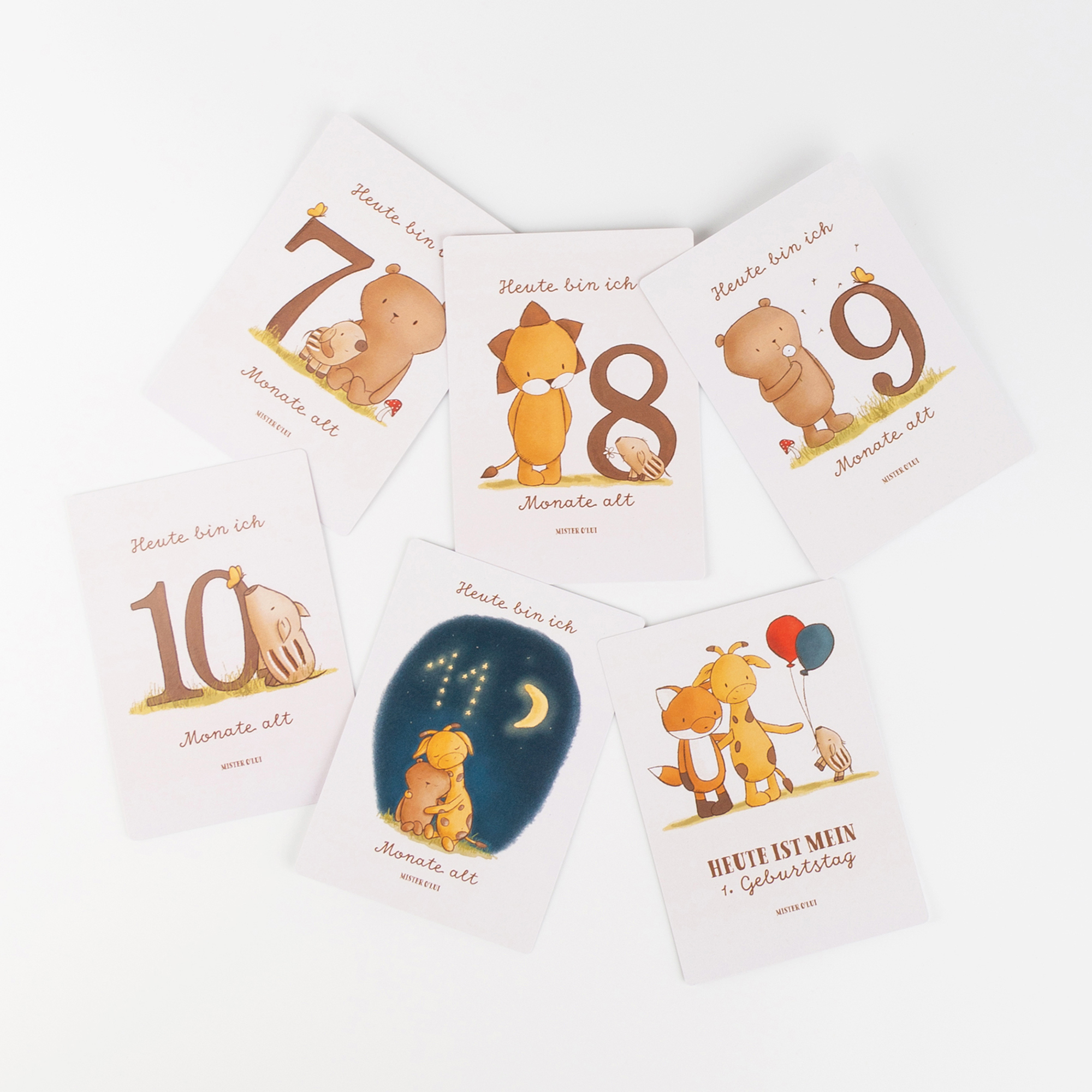 Schmuckdose mit 30 Meilensteinkarten Mister O'Lui Schmuckdose mit 30 Meilensteinkarten Mister O'Lui