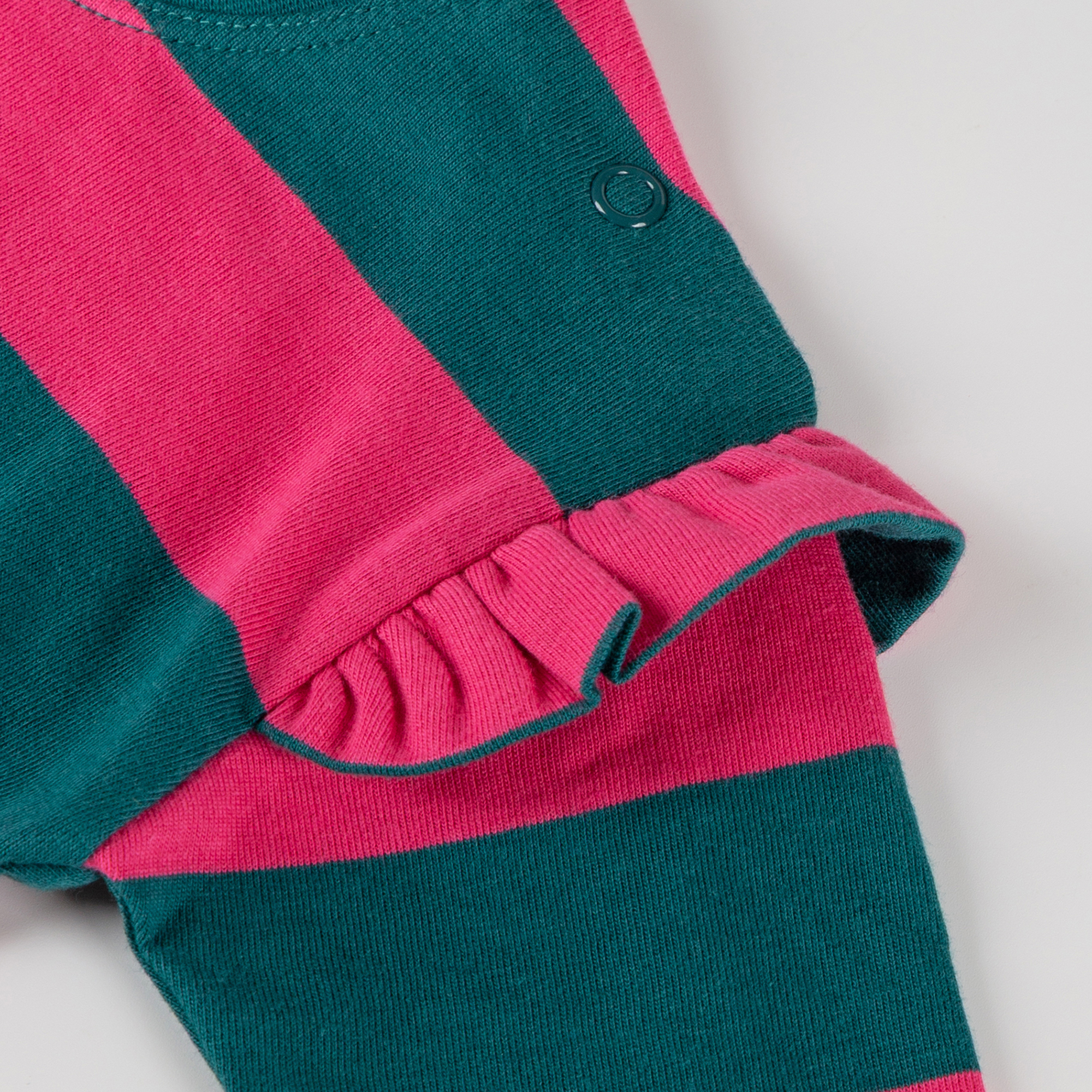 Baby long sleeve Tee llama, shoulder frills