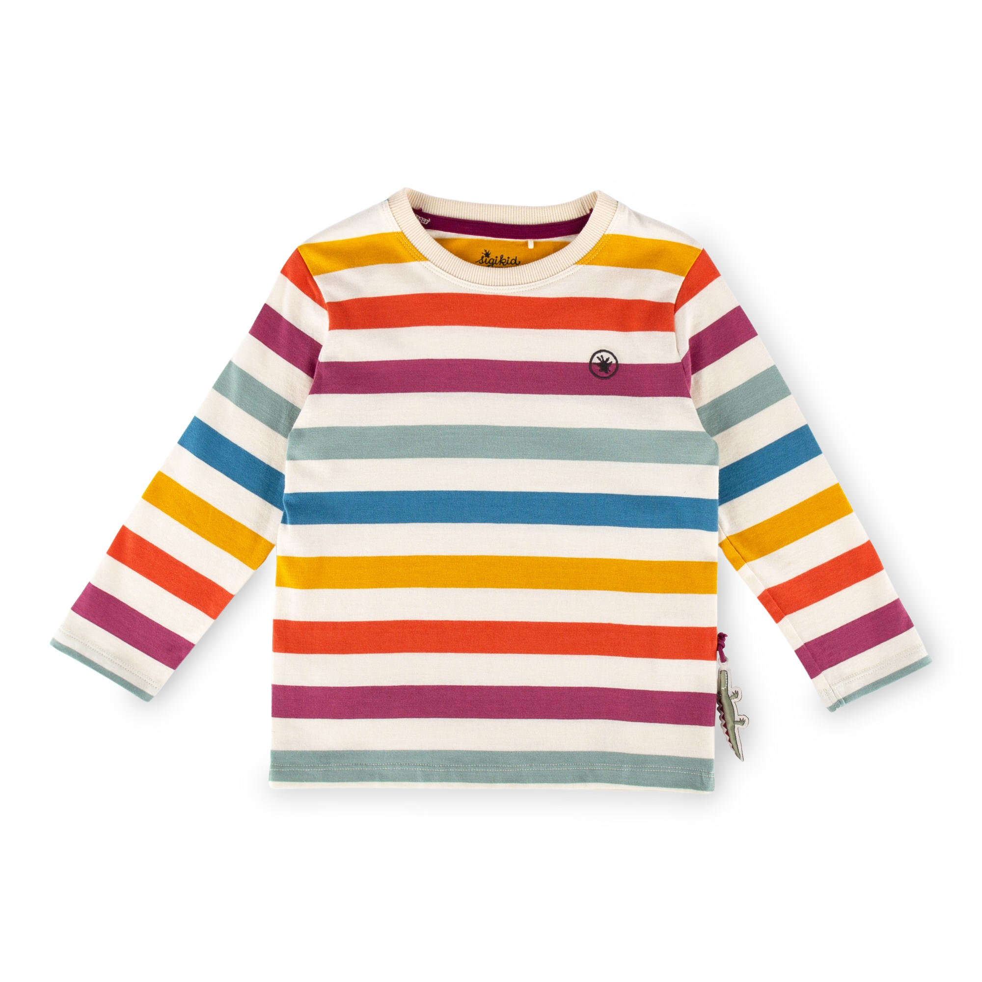 Bunt gestreiftes Kinder Langarmshirt Bunt gestreiftes Kinder Langarmshirt