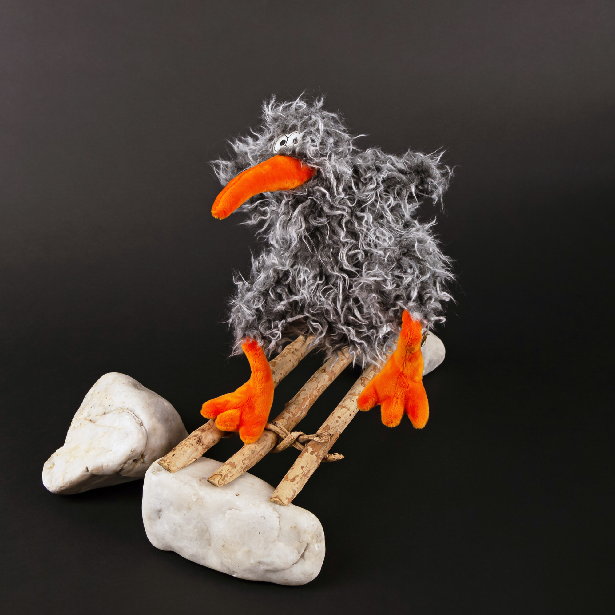 Plush kiwi bird Bottom Bouncer, KiKeRiKi Plush kiwi bird Bottom Bouncer, KiKeRiKi
