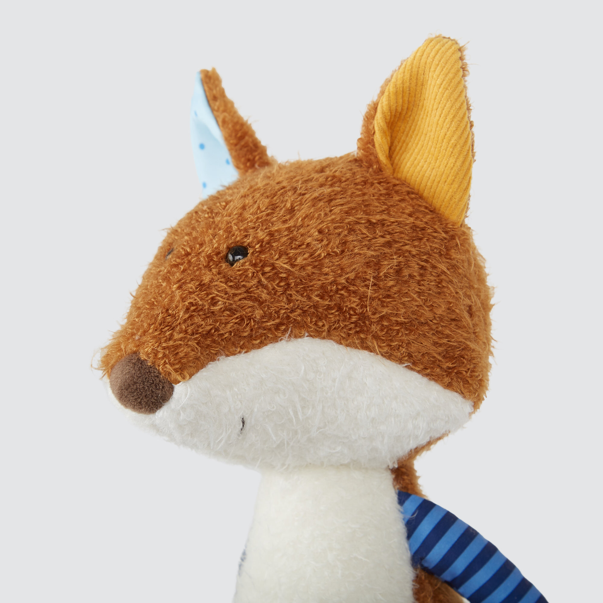 Plush toy fox, Patchwork Sweety Plush toy fox, Patchwork Sweety