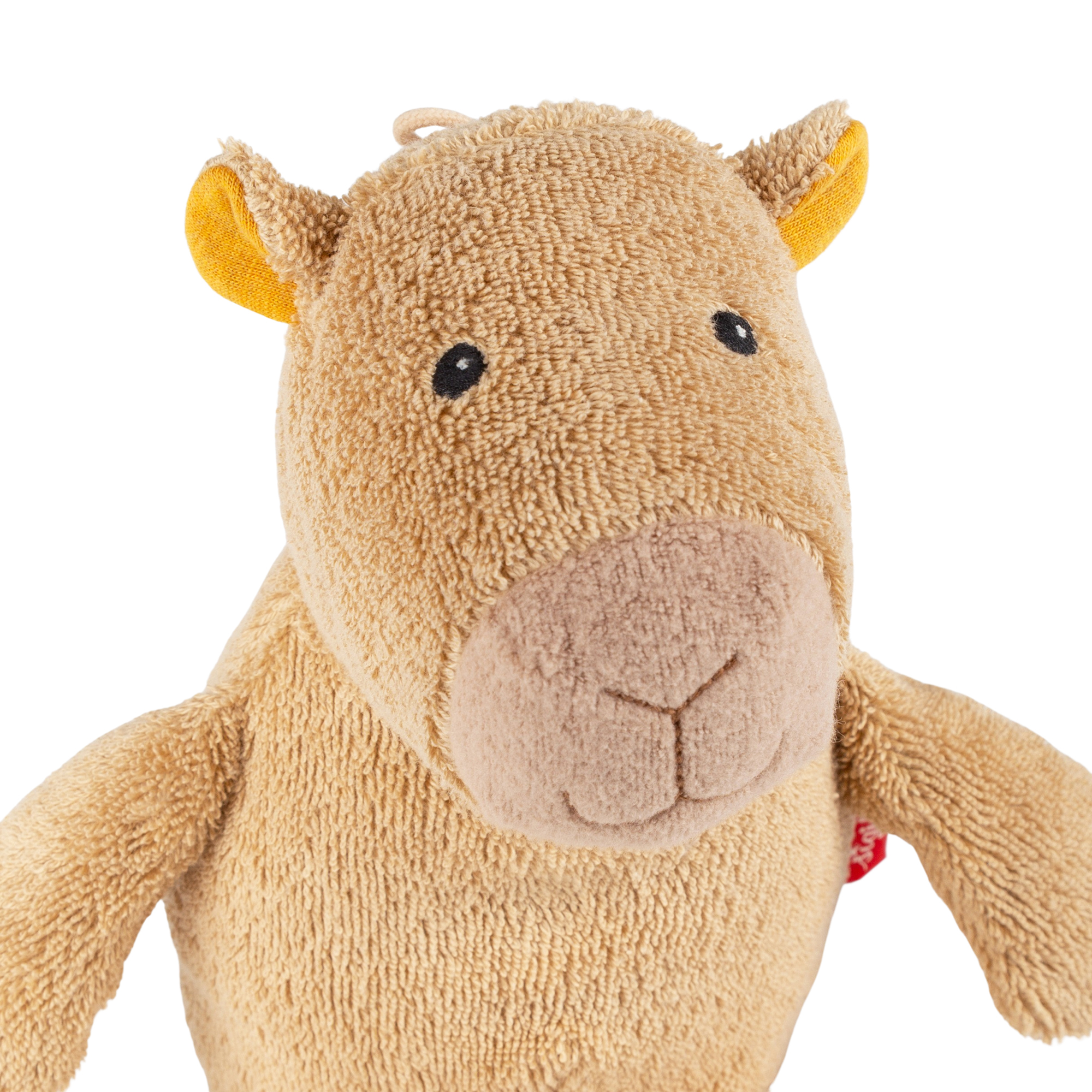 Musical soft toy capybara, cotton & kapok, Natural Friends