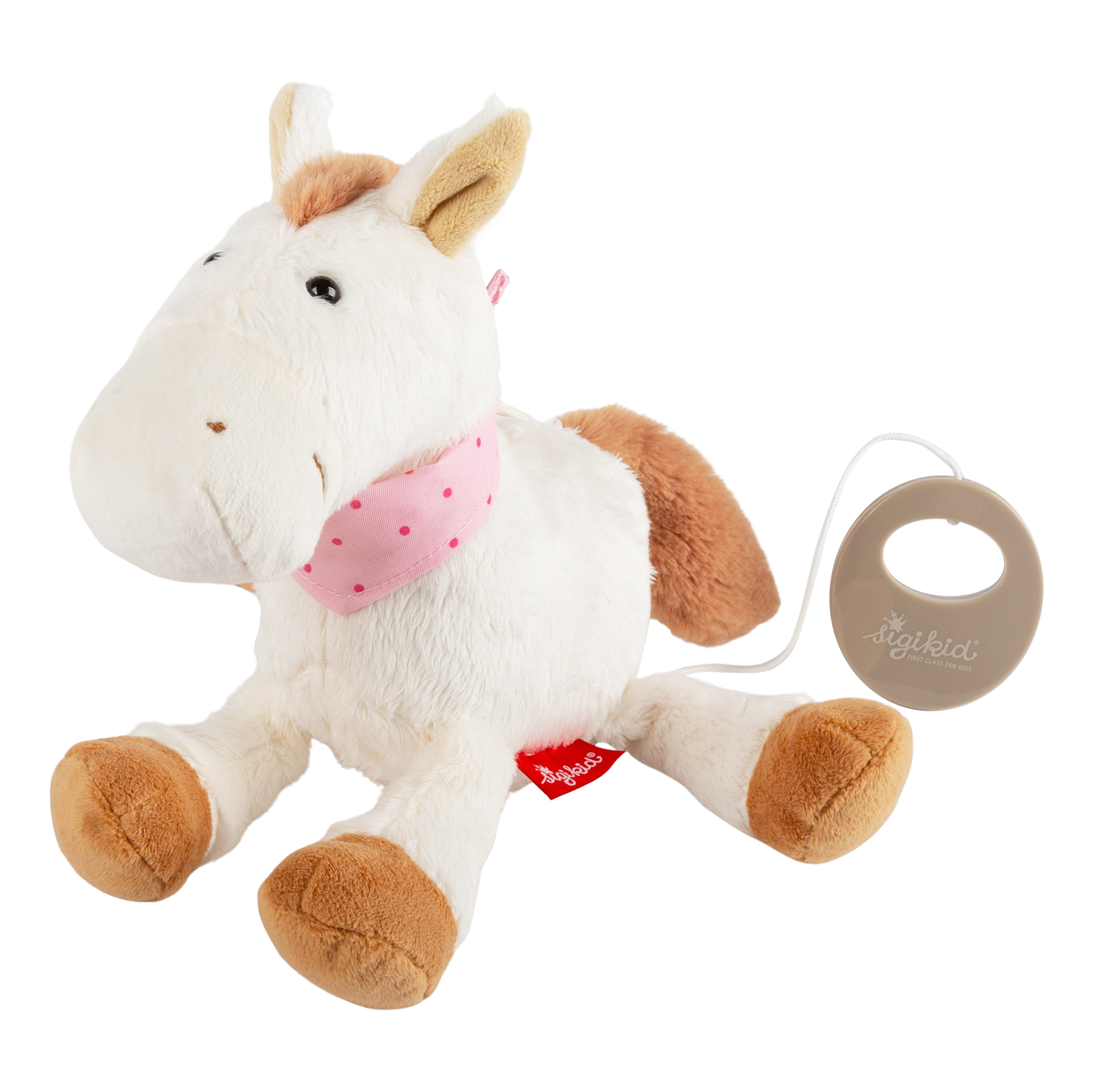 Musical plush toy horse, "Three Gifts for Cinderella" Musical plush toy horse, "Three Gifts for Cinderella"