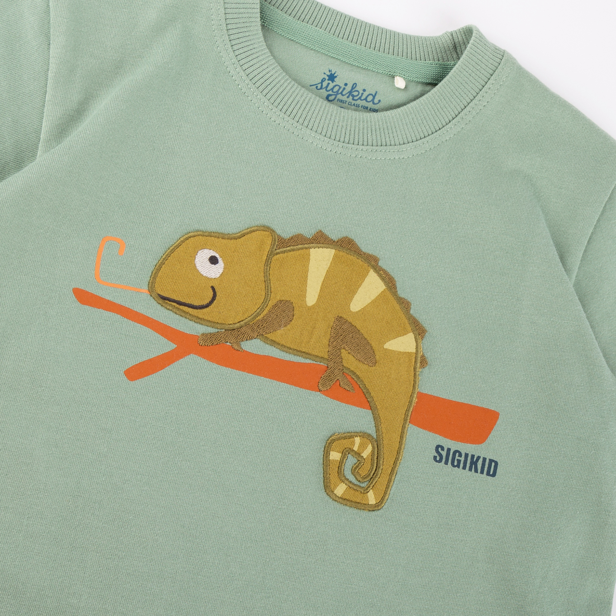 Children's T-shirt chameleon, Jungle