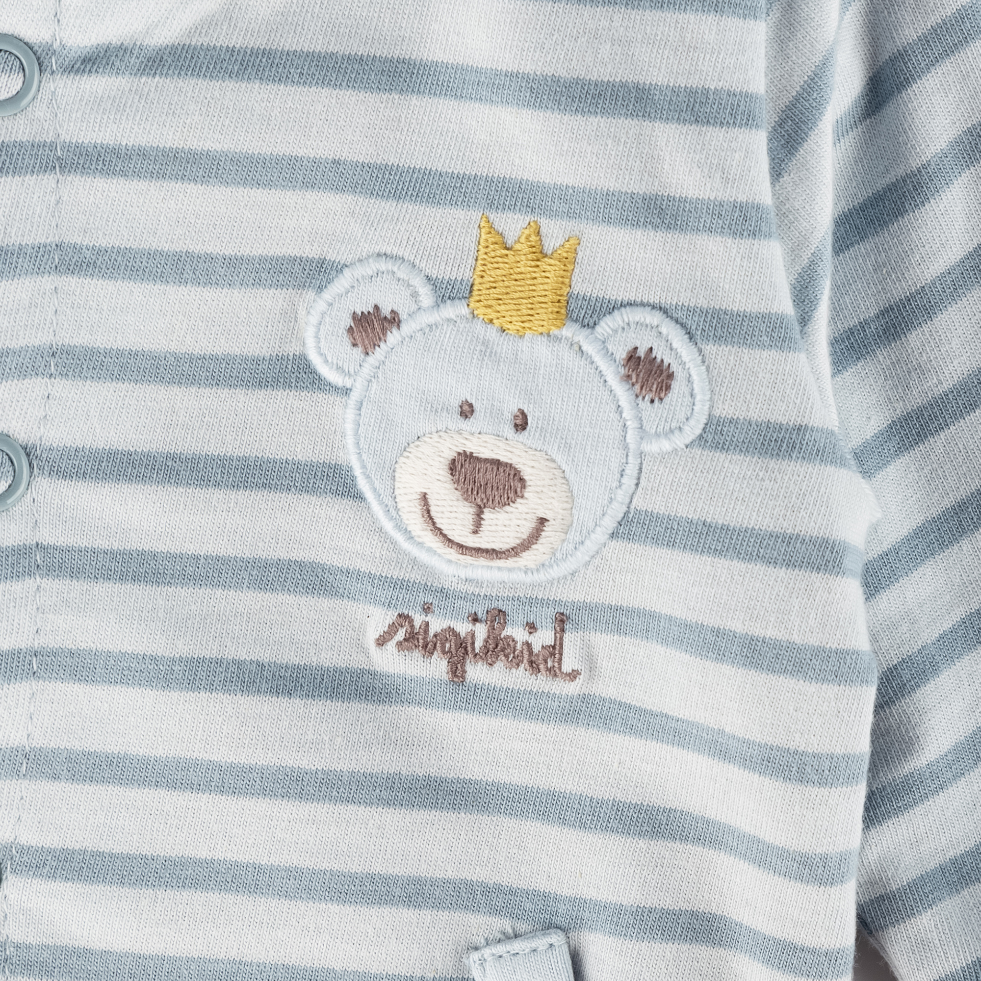Baby Wendejacke Krönchen Bär, blau Baby Wendejacke Krönchen Bär, blau