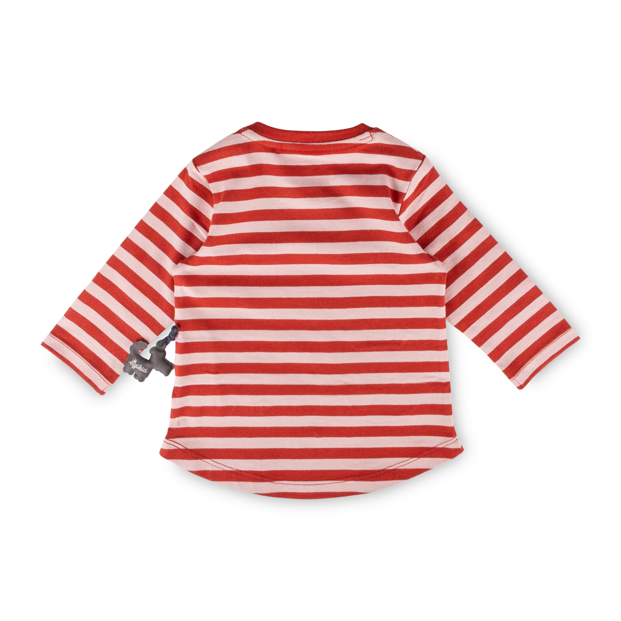 Baby long sleeve tunic Tee cat, with pocket