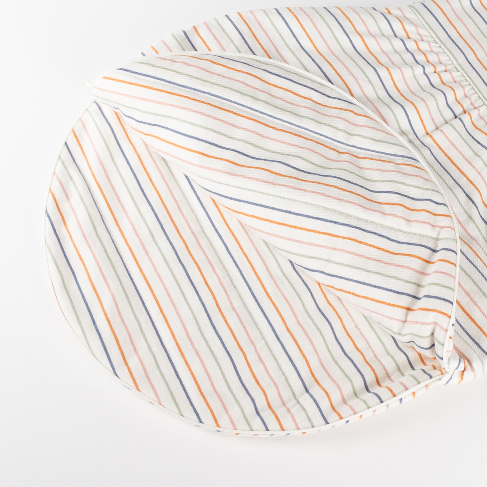 Newborn baby padded sleeping bag, striped