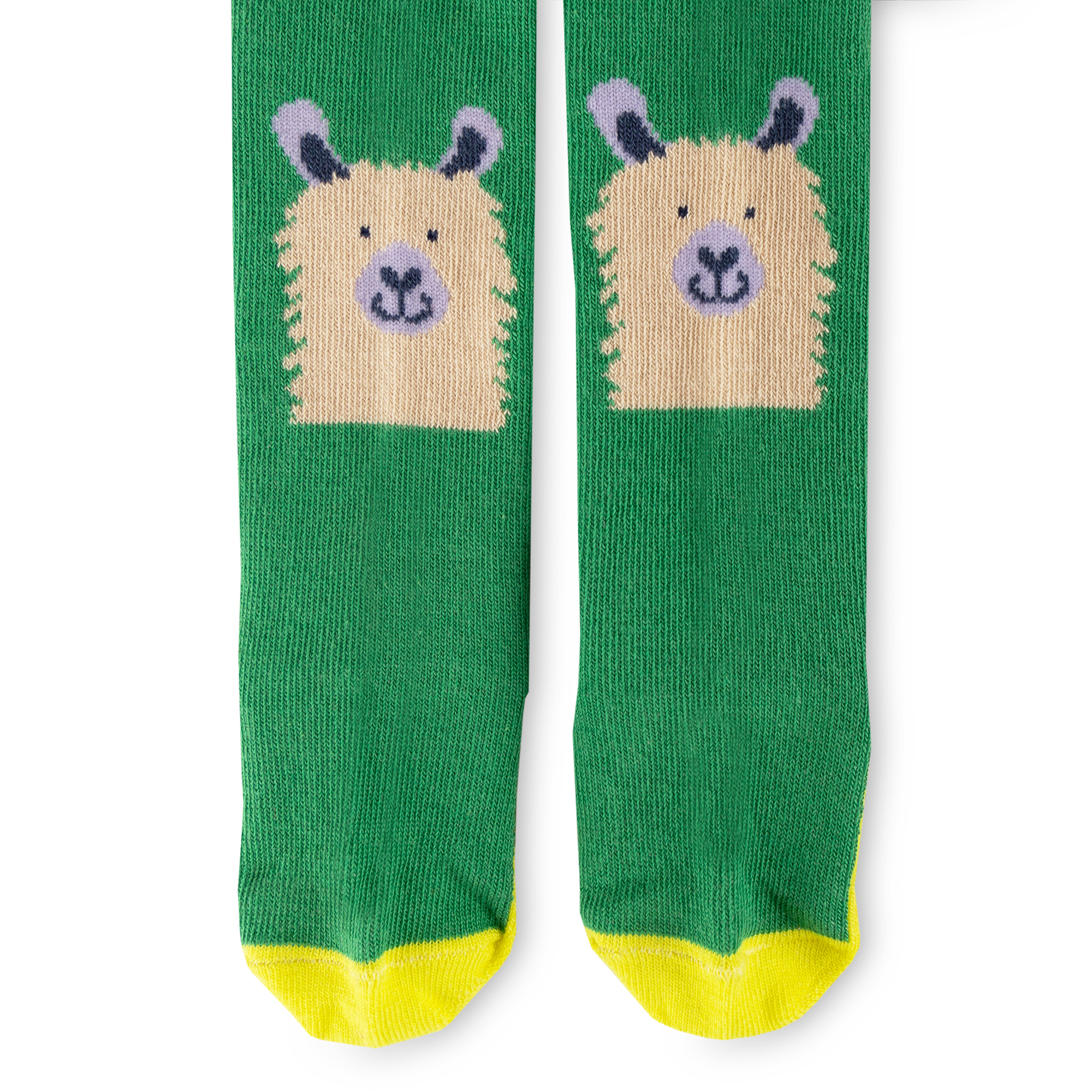 Set of 2 pair baby & toddler tights Crazy Llama