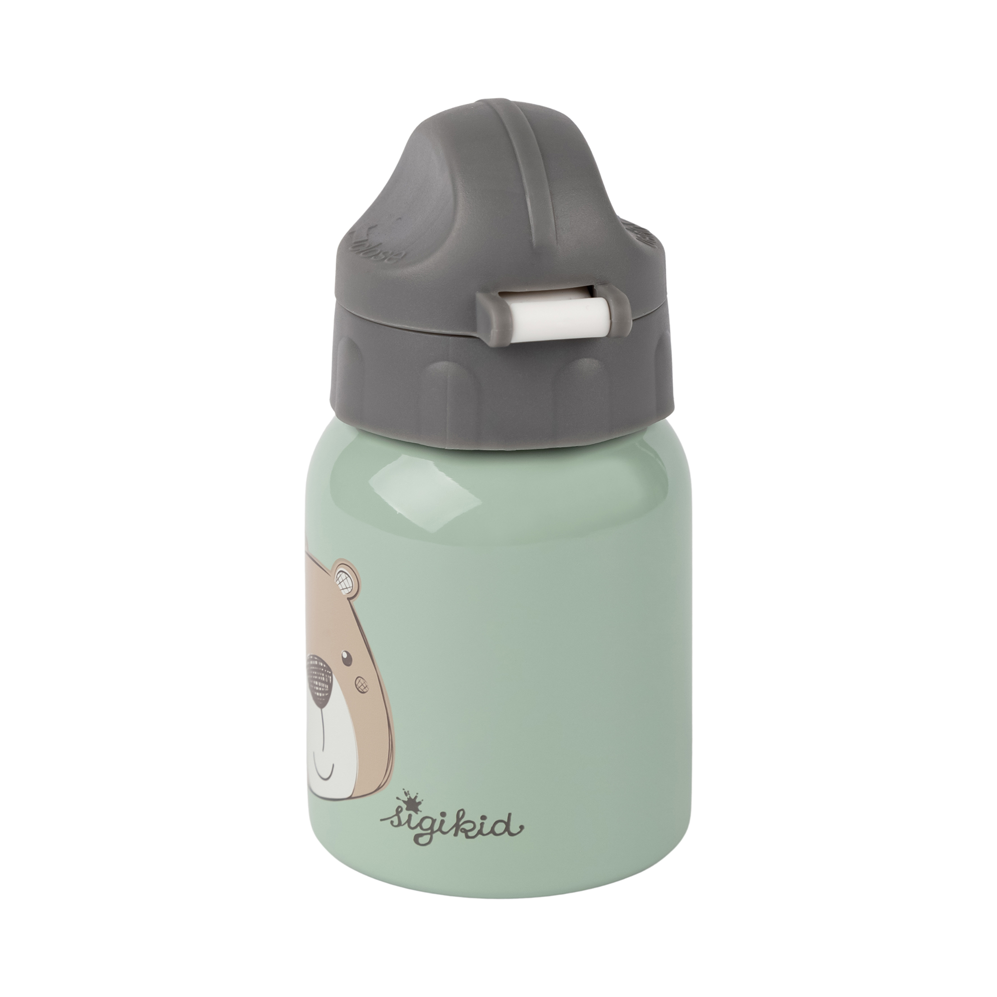 Kids' drink bottle bear 250 ml, stainless steel Kids' drink bottle bear 250 ml, stainless steel