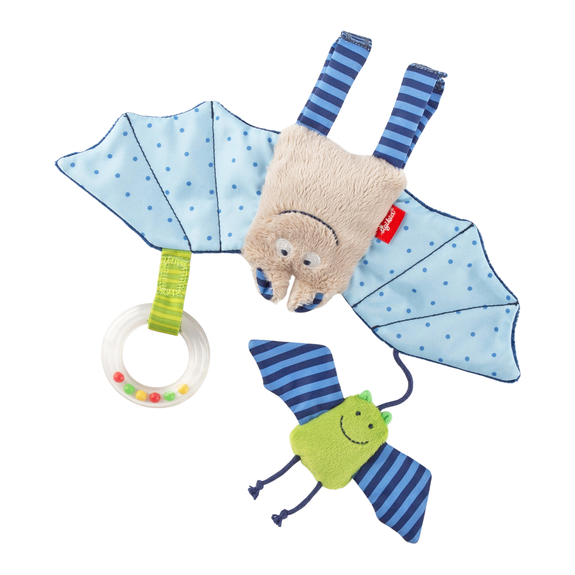 Plush bat activity toy Plush bat activity toy
