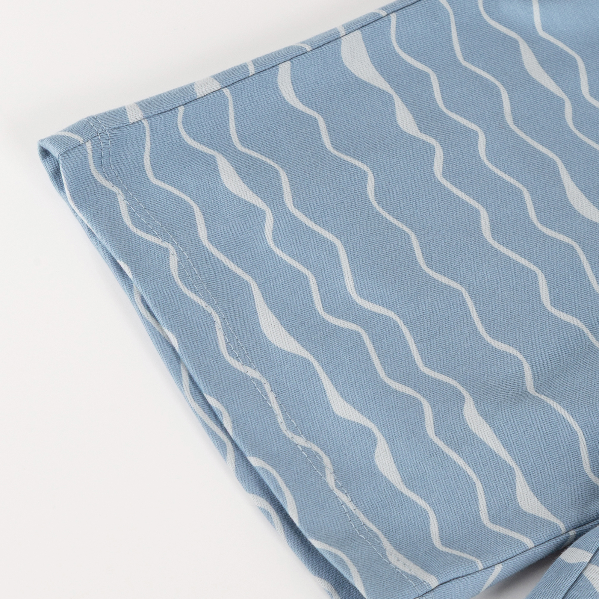 Children's shorty pyjamas whale, light blue