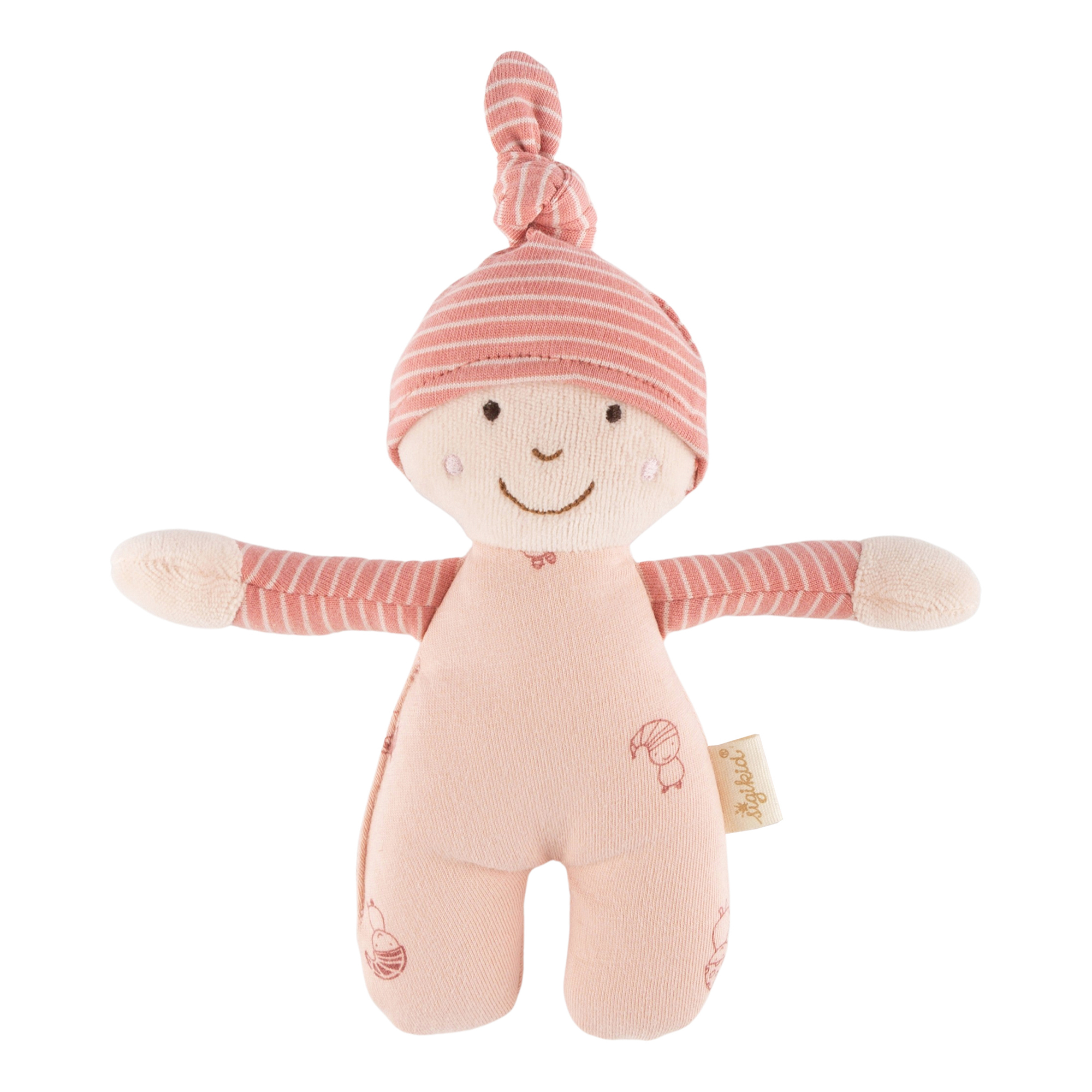 Baby cotton rattle soft doll, sigibaby Baby cotton rattle soft doll, sigibaby