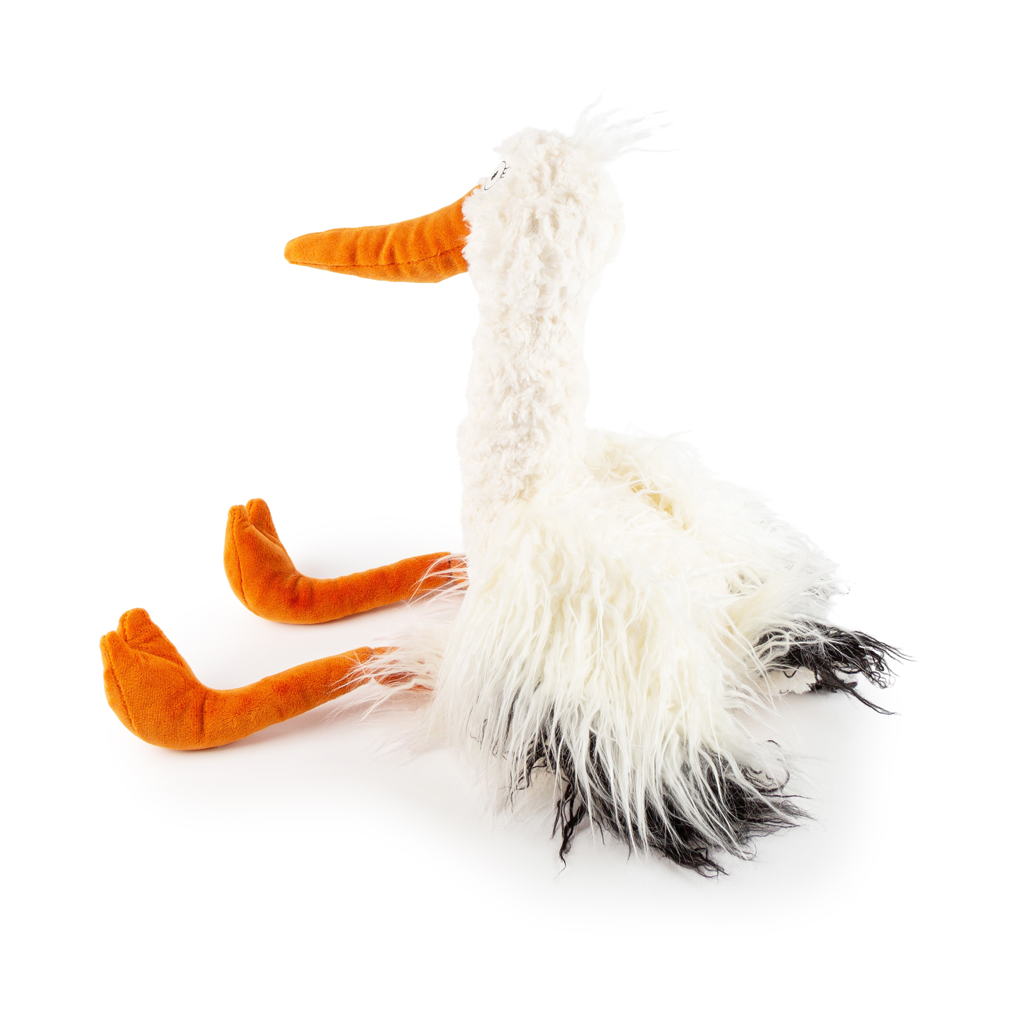 Plush stork Happy Betty, Kikeriki Plush stork Happy Betty, Kikeriki