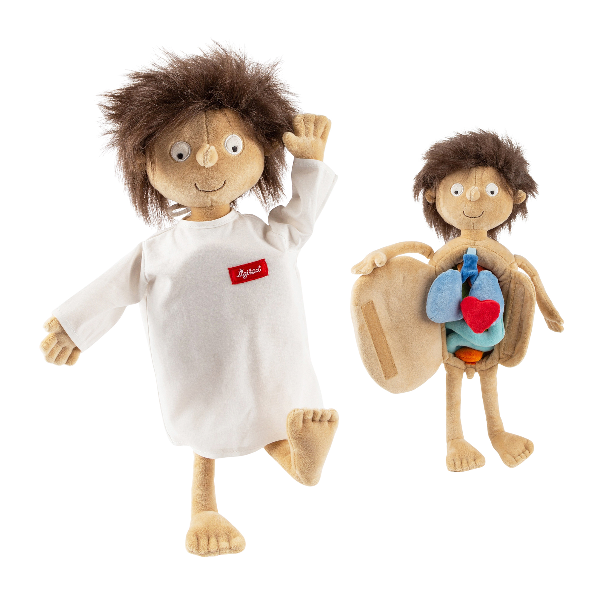 Stem plush doll Erwin, the little patient Stem plush doll Erwin, the little patient