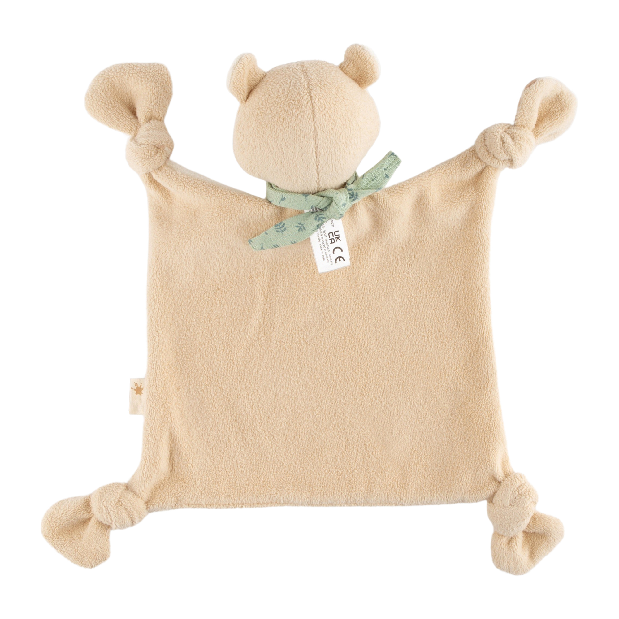 Baby comforter teddy bear, écru/beige