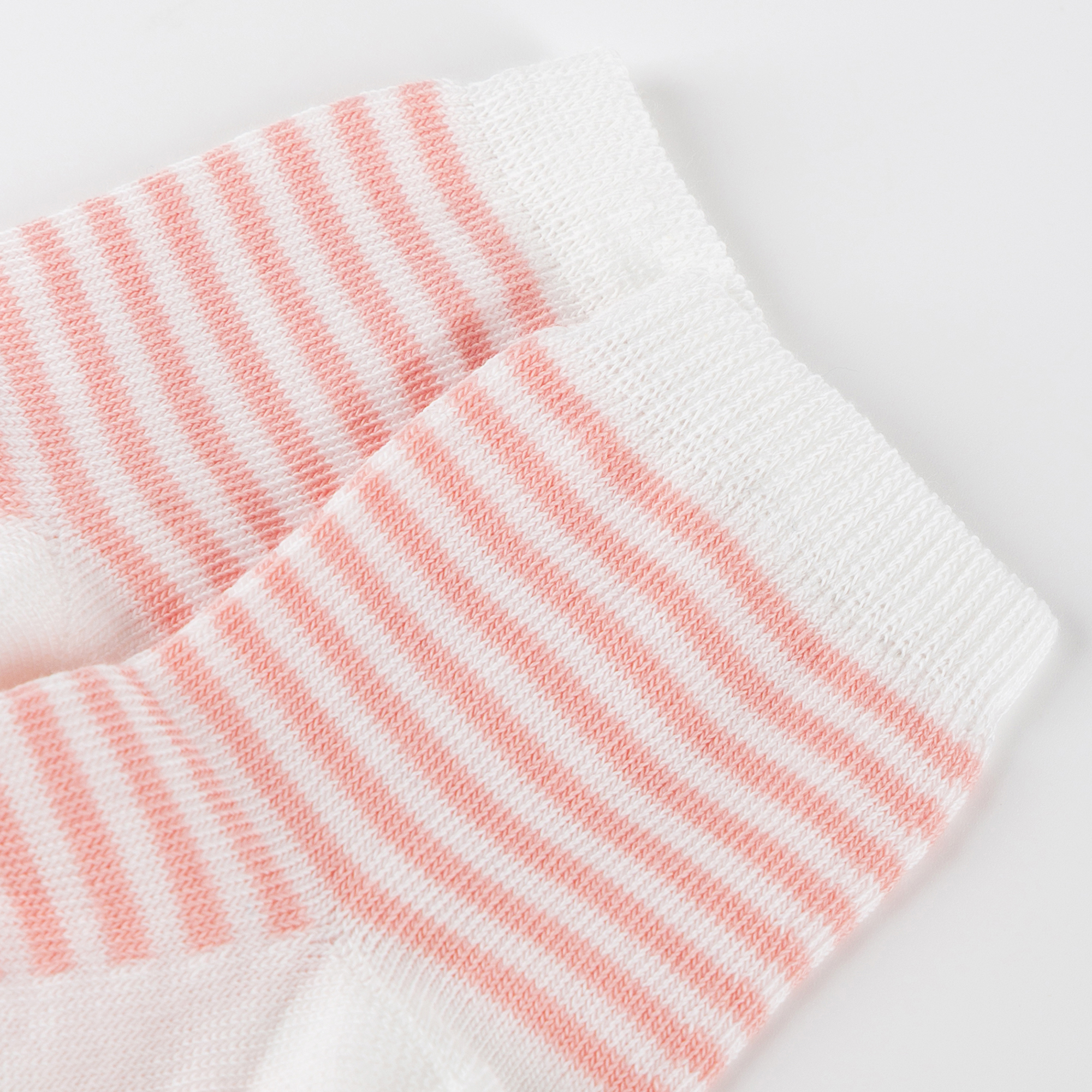 Newborn baby socks, 3-pair-set, pink