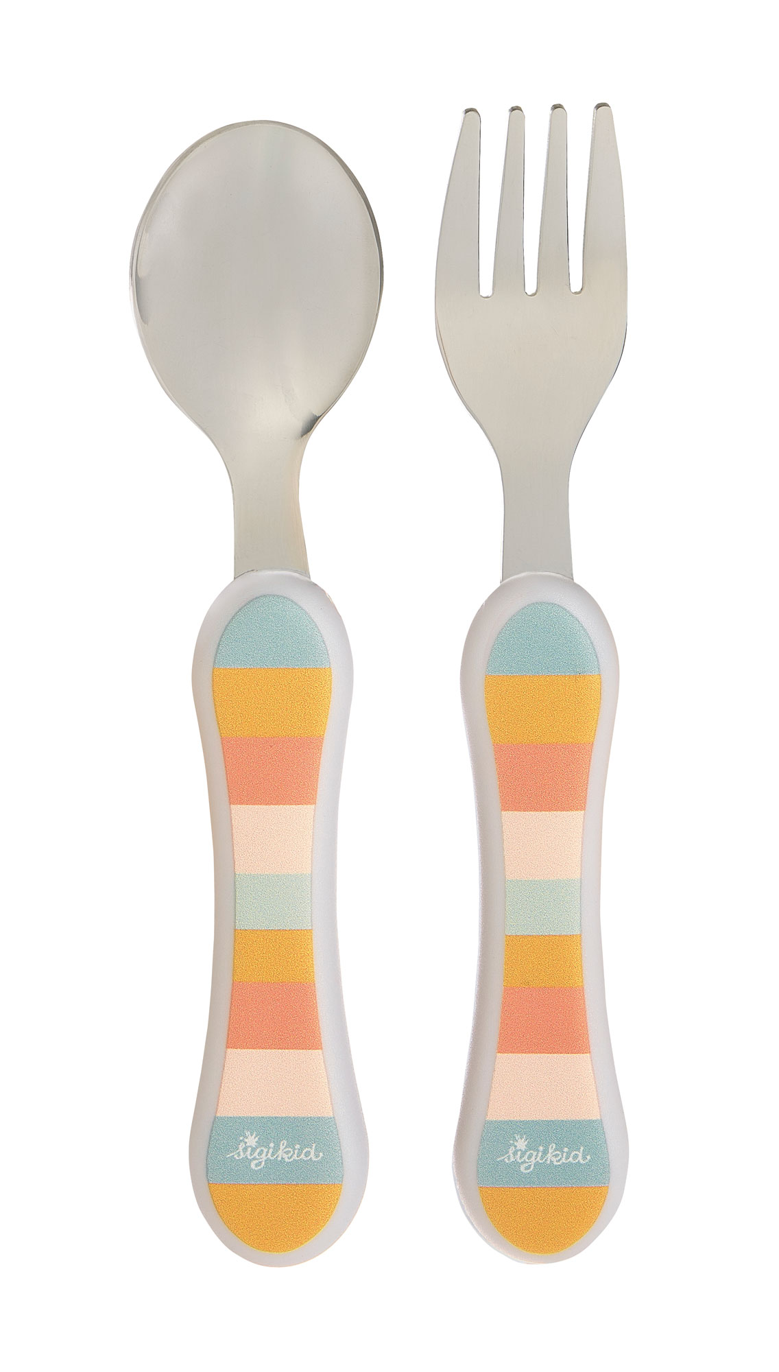 Children's cutlery set fork and spoon, 4 friends