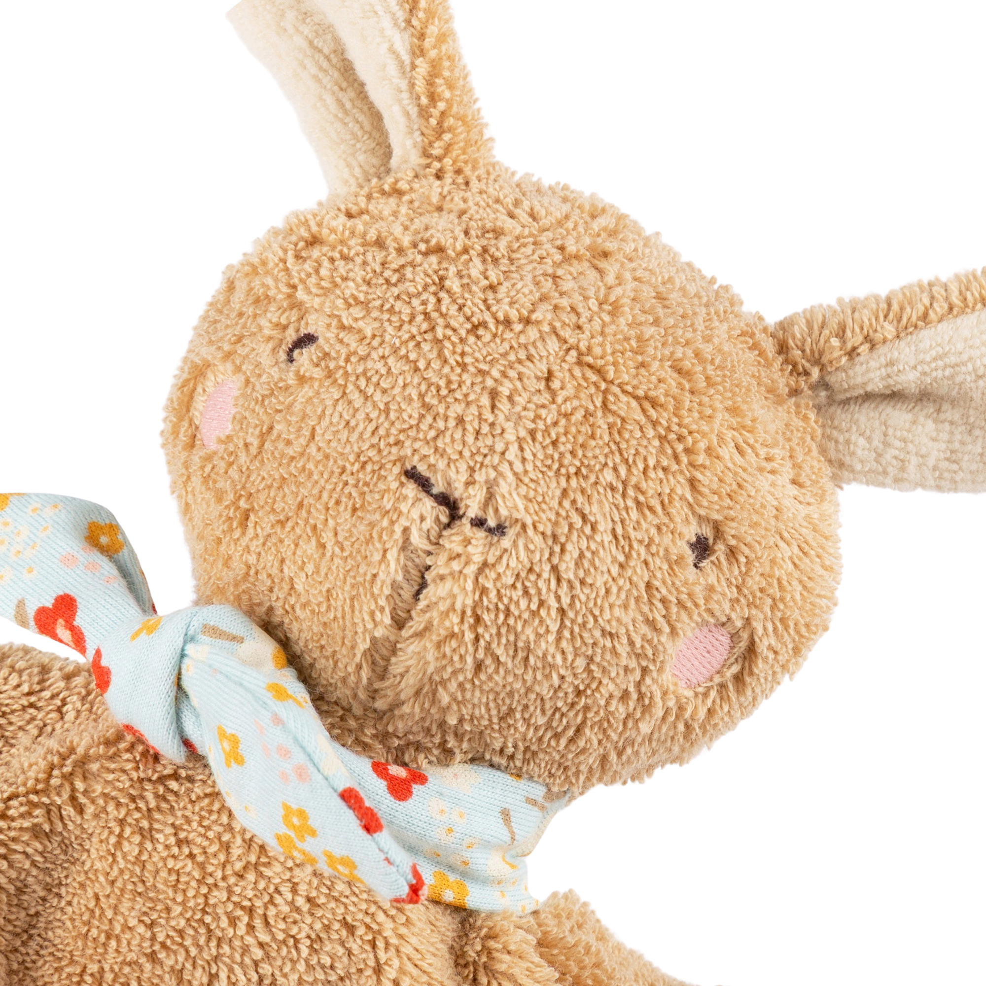 Baby Schnuffeltuch Hase, braun