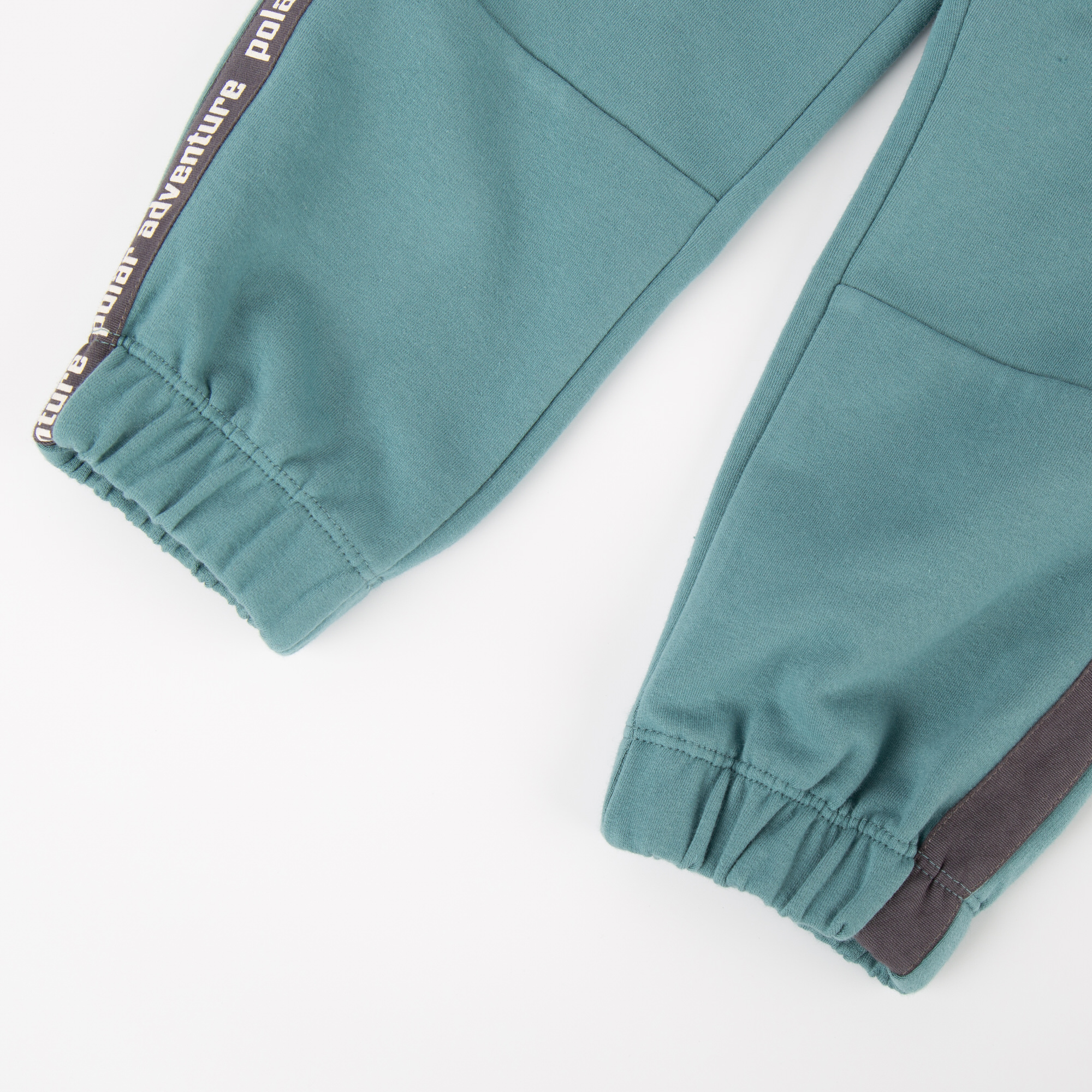 Snug kids' sweat pants Polar Adventure, jade green