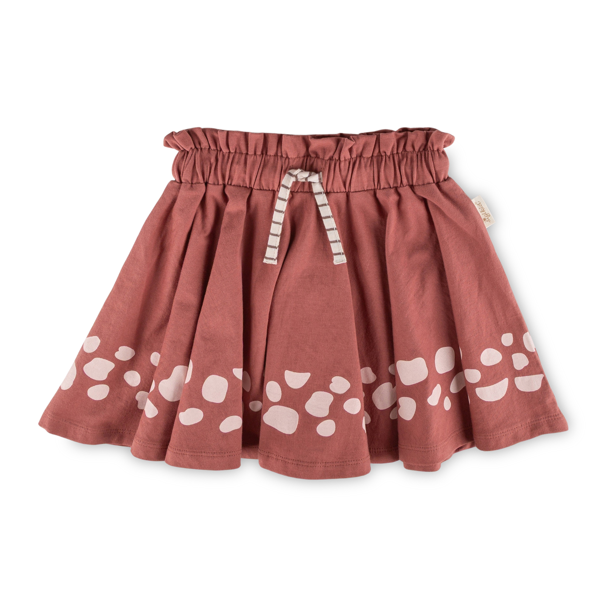 Girls' ruche waist summer skirt, Savanne