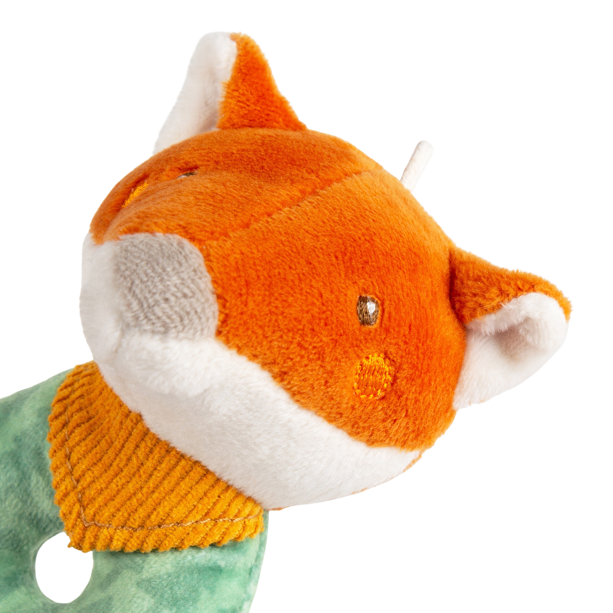 Baby rattle grasp soft toy fox, Wolly Wood