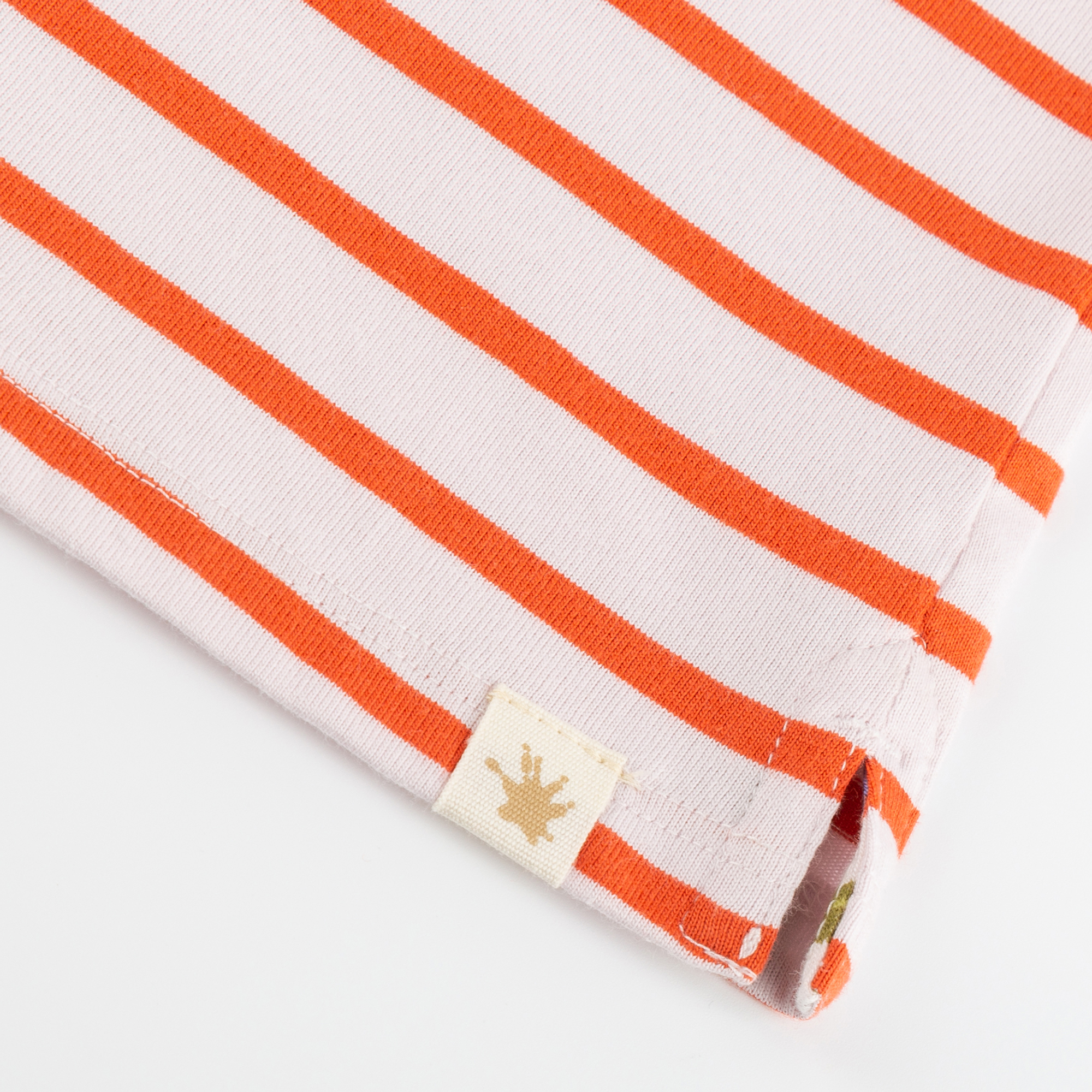 Gestreiftes Kinderkleid Marienkäfer Gestreiftes Kinderkleid Marienkäfer