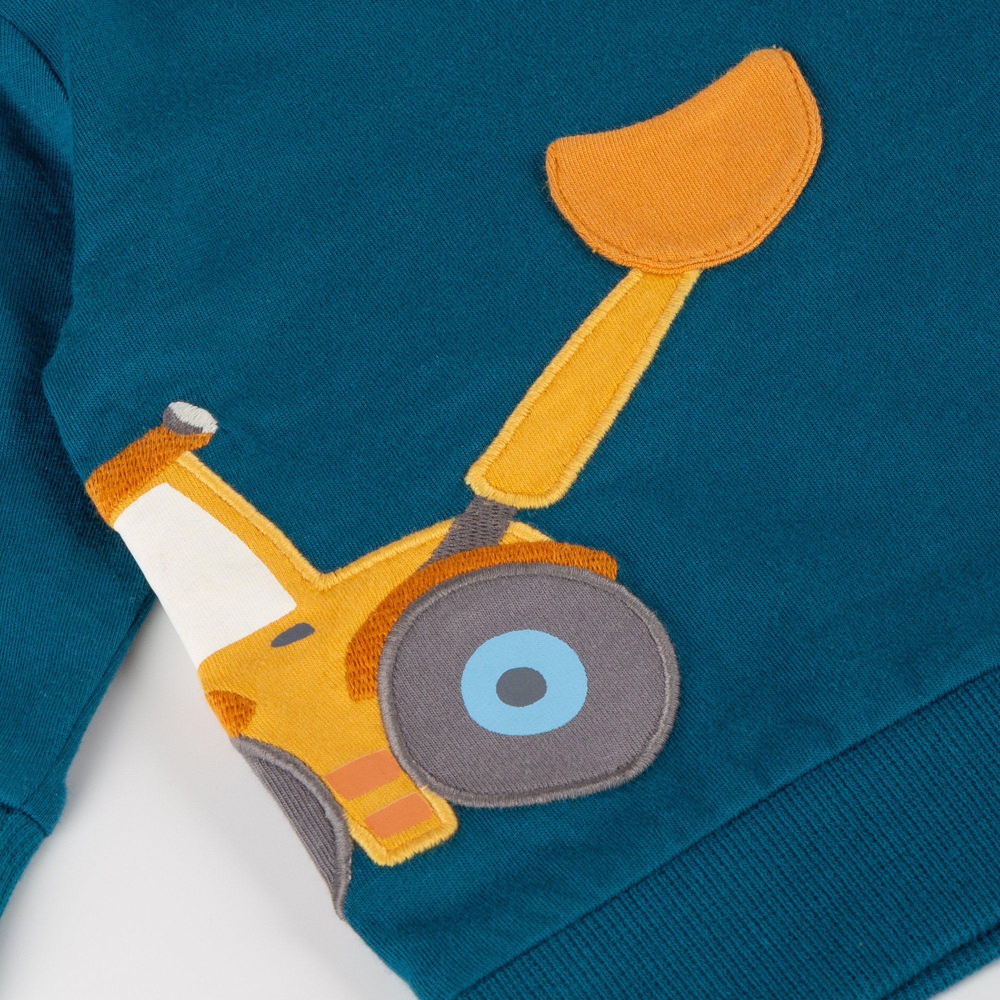 Baby long sleeve Tee Tractor & Co, mini pocket