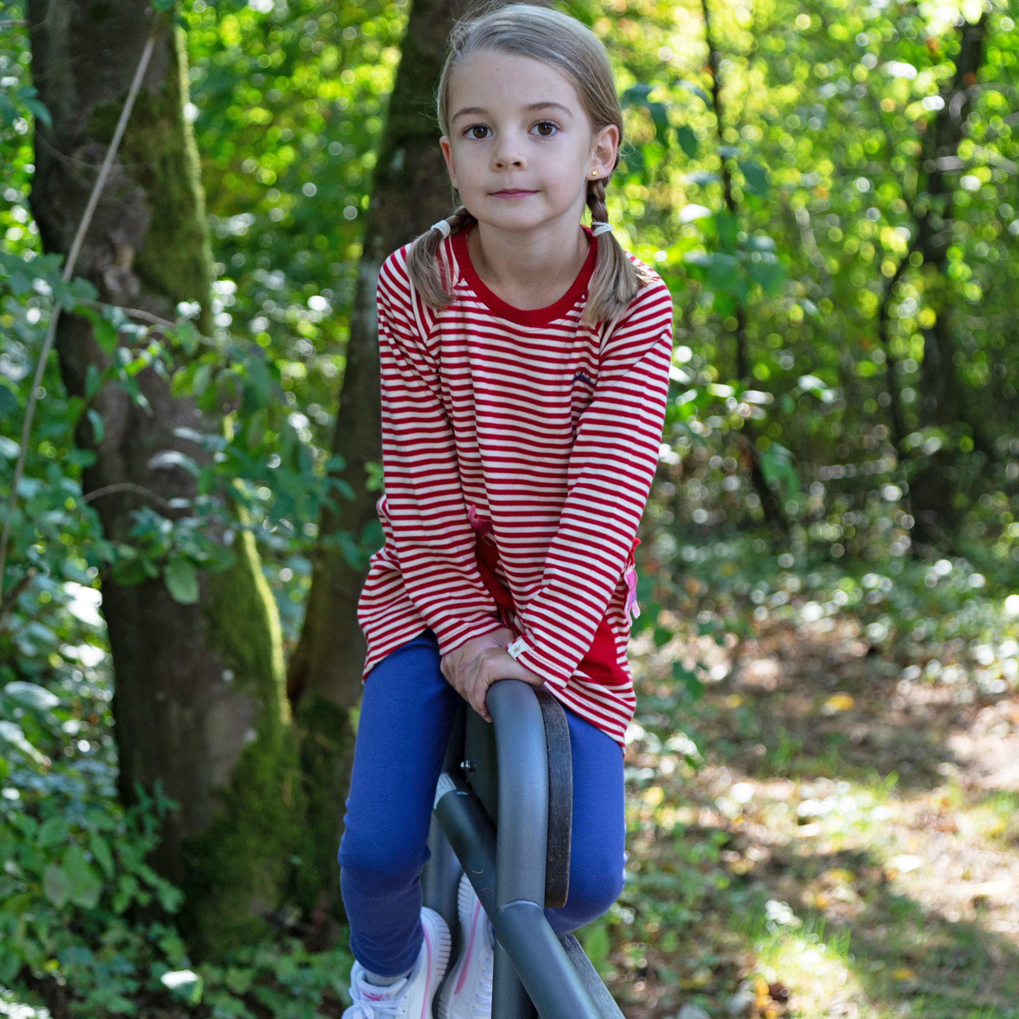 Kinder Leggings, blau