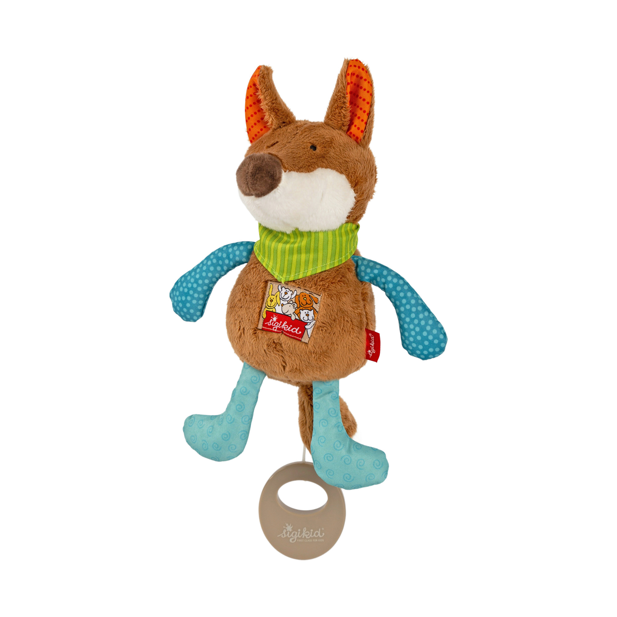 Musical soft toy fox Musical soft toy fox