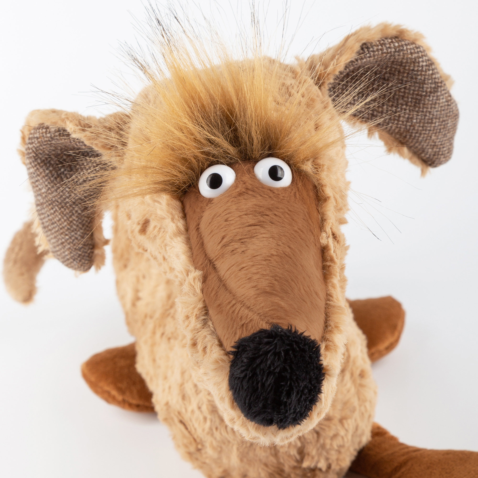 Plush dog Sausage Schorschi, Beasts collection