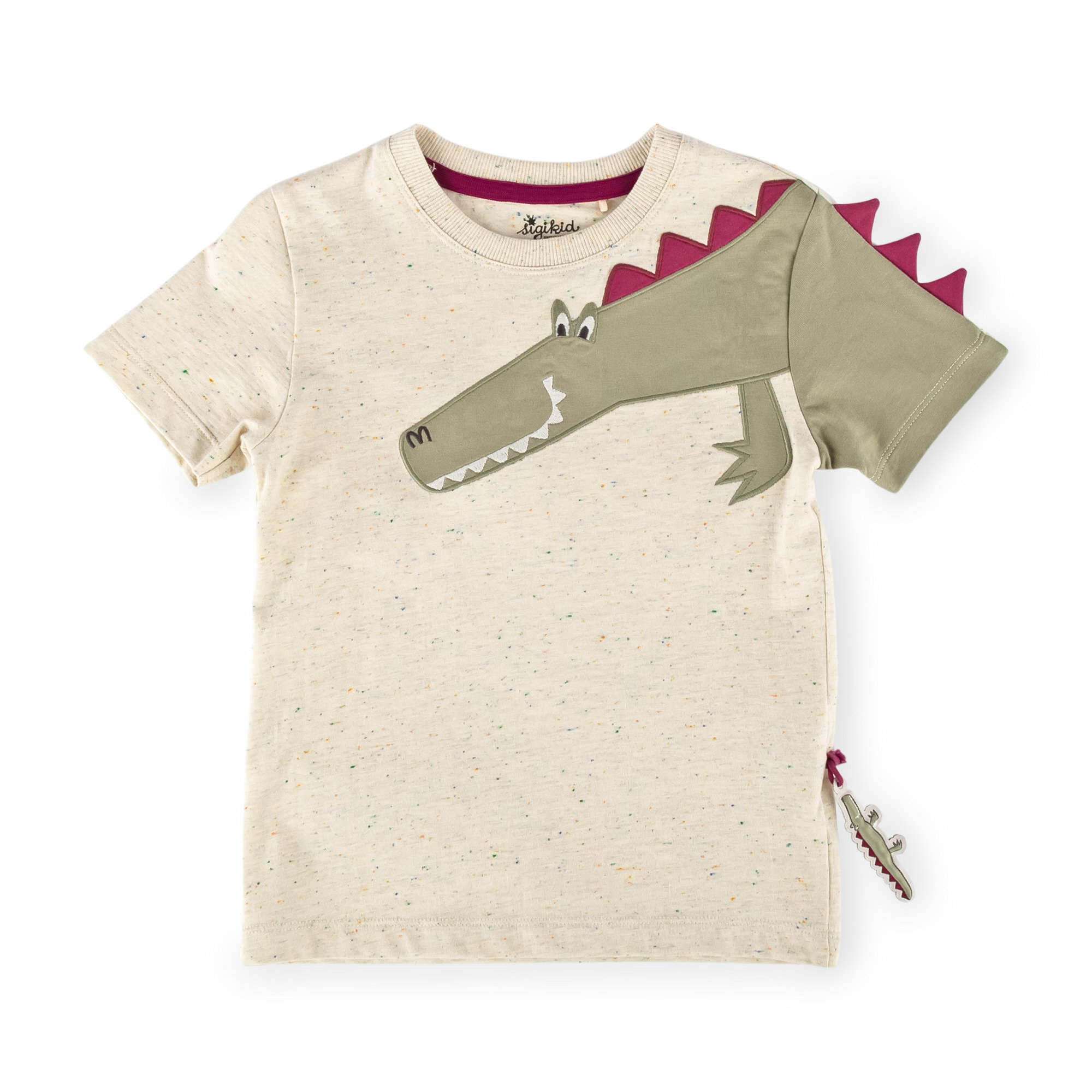 Kinder T-Shirt mit Krokodil Motiv