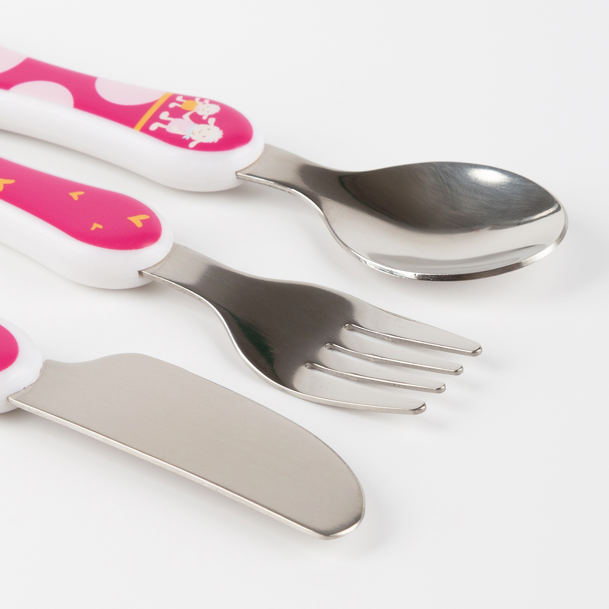Children's cutlery set knife, fork, spoon, sheep Schnuggi Children's cutlery set knife, fork, spoon, sheep Schnuggi