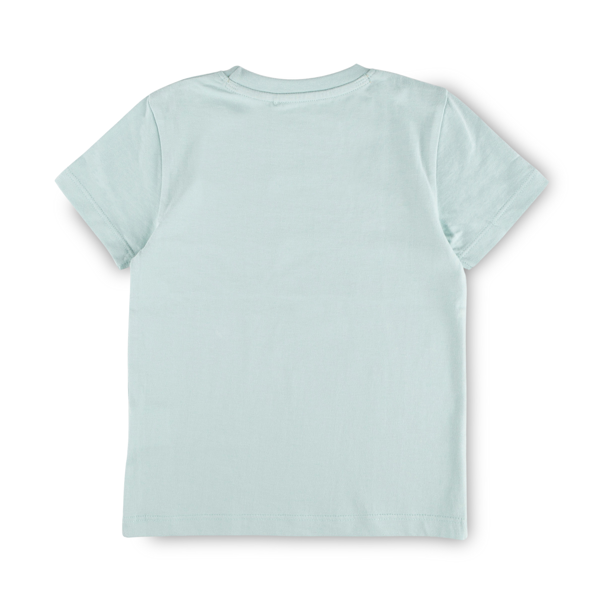 Children's shorty pyjamas bear, light blue/beige