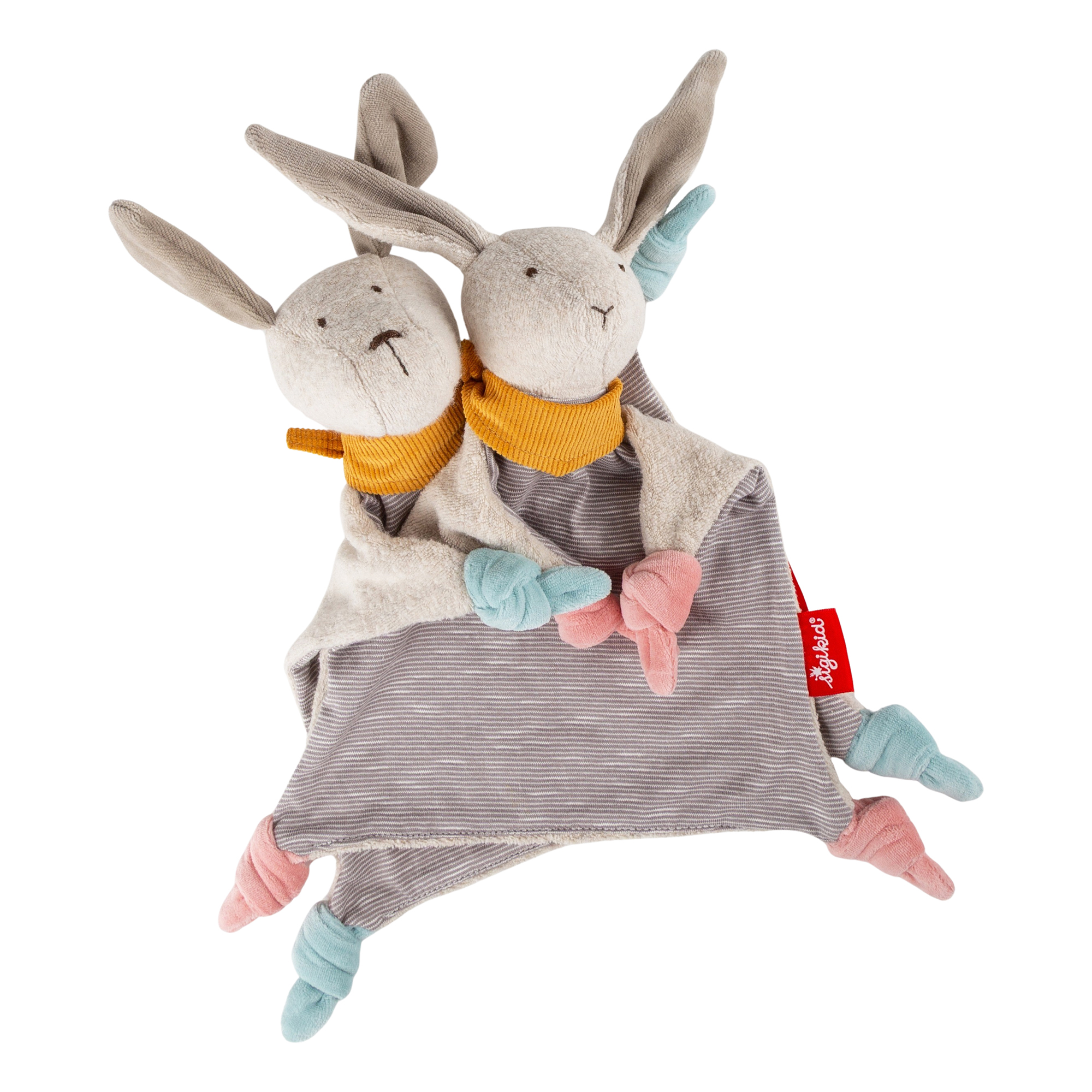 Baby soft toy comforter bunny, Signature Collection
