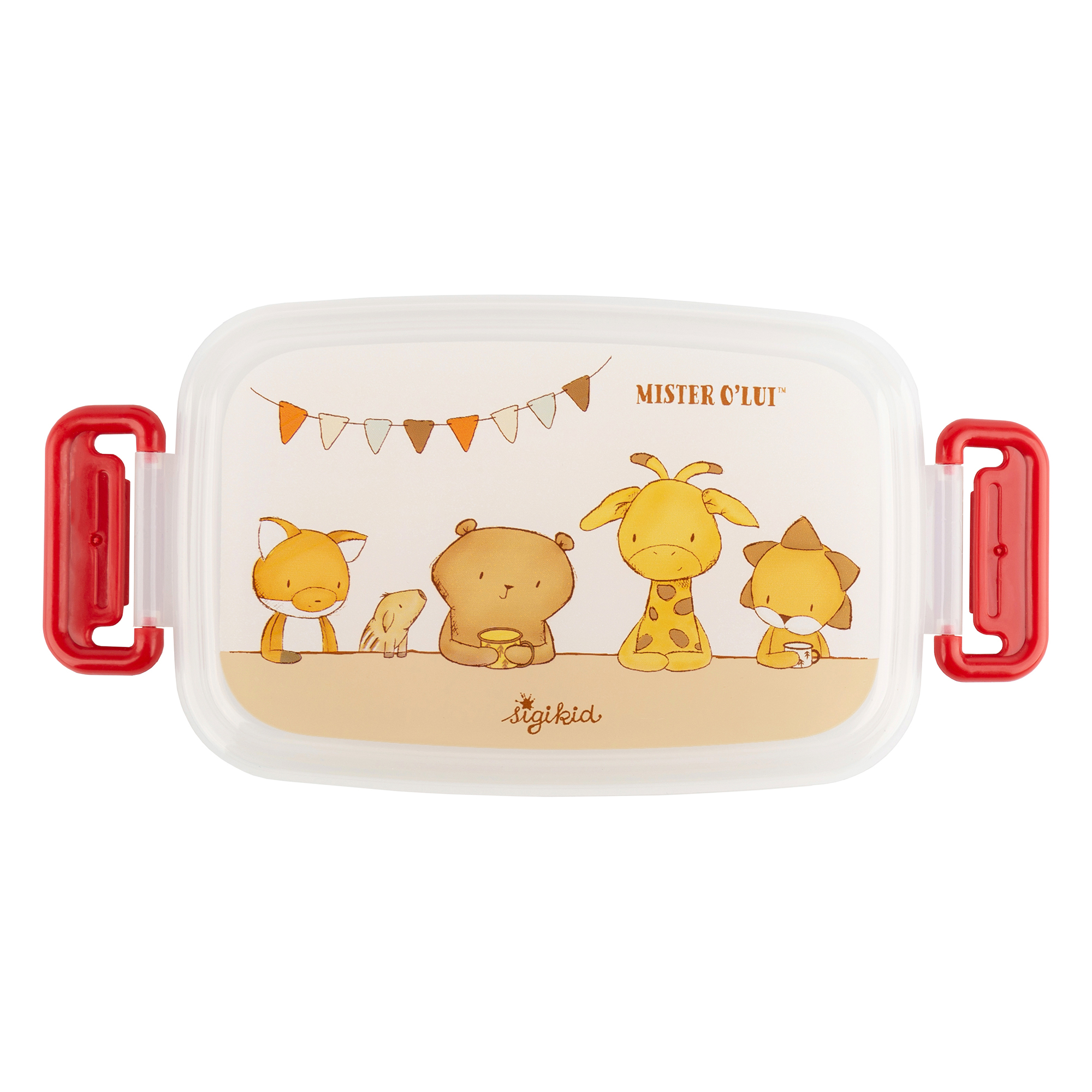 Children's lunchbox beaverbear Mister O'Lui, small Children's lunchbox beaverbear Mister O'Lui, small