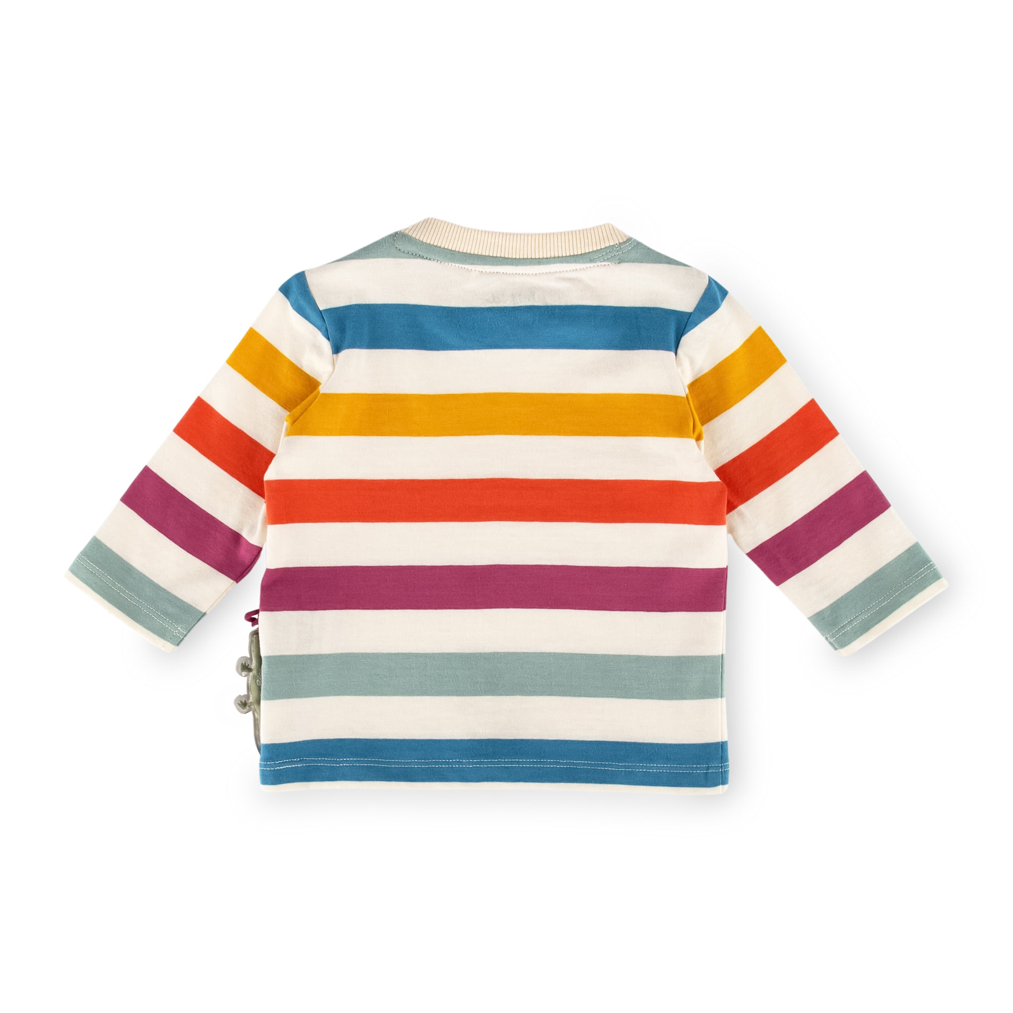 Striped baby long sleeve Tee, multicoloured