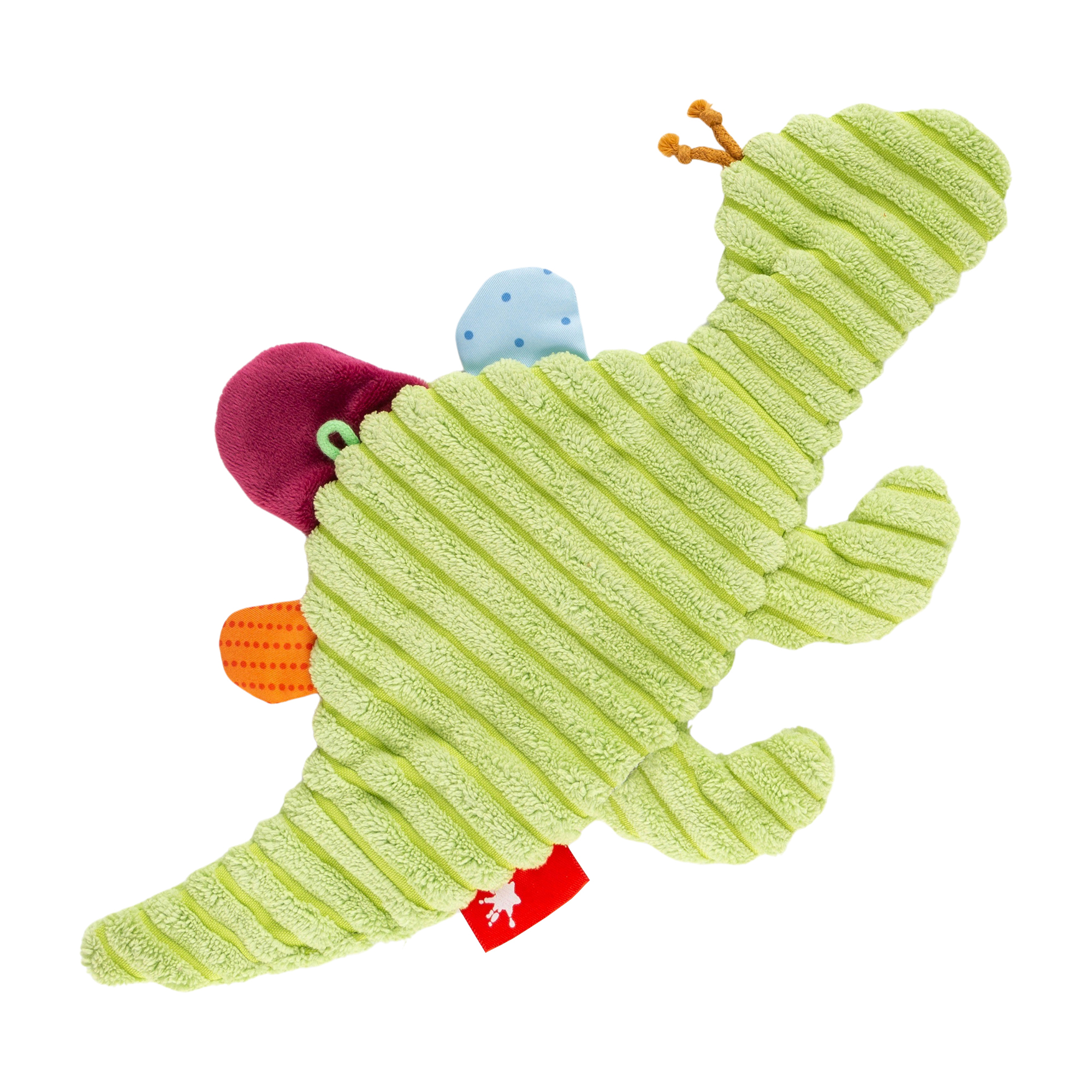 Baby Knister Schnuffeltuch Dino